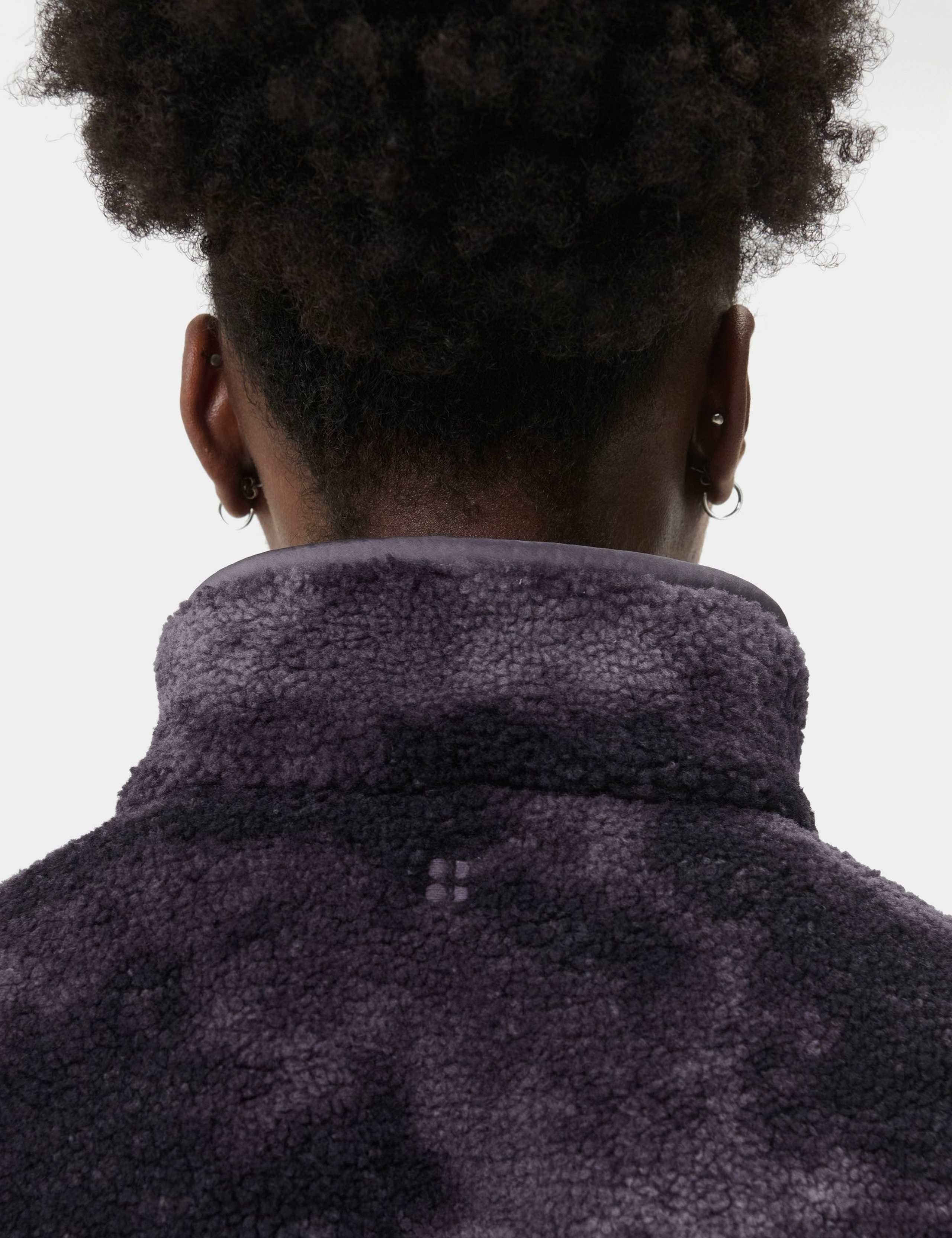 Plush Fleece Animal Print Sweatshirt 6 of 8