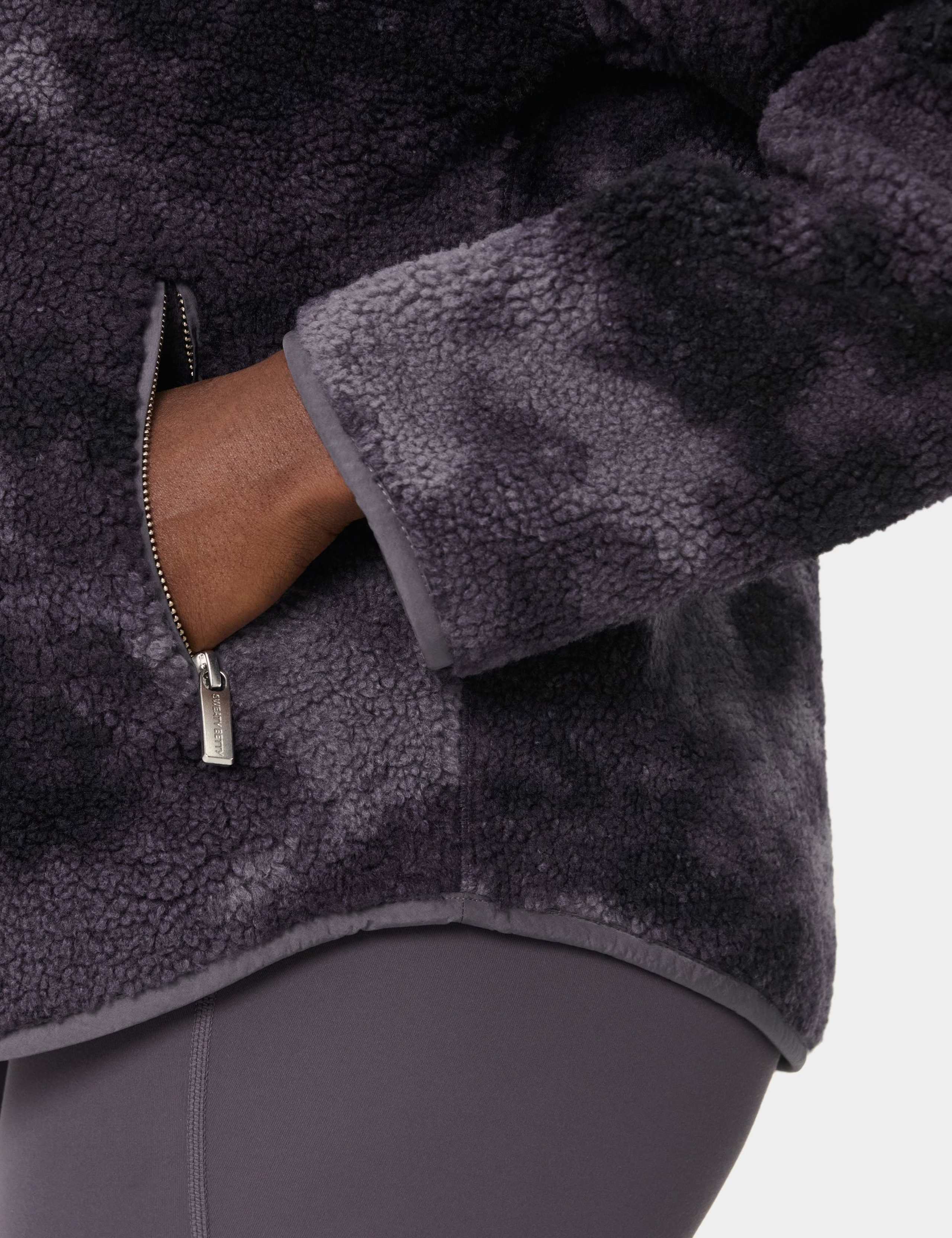 Plush Fleece Animal Print Sweatshirt 7 of 8