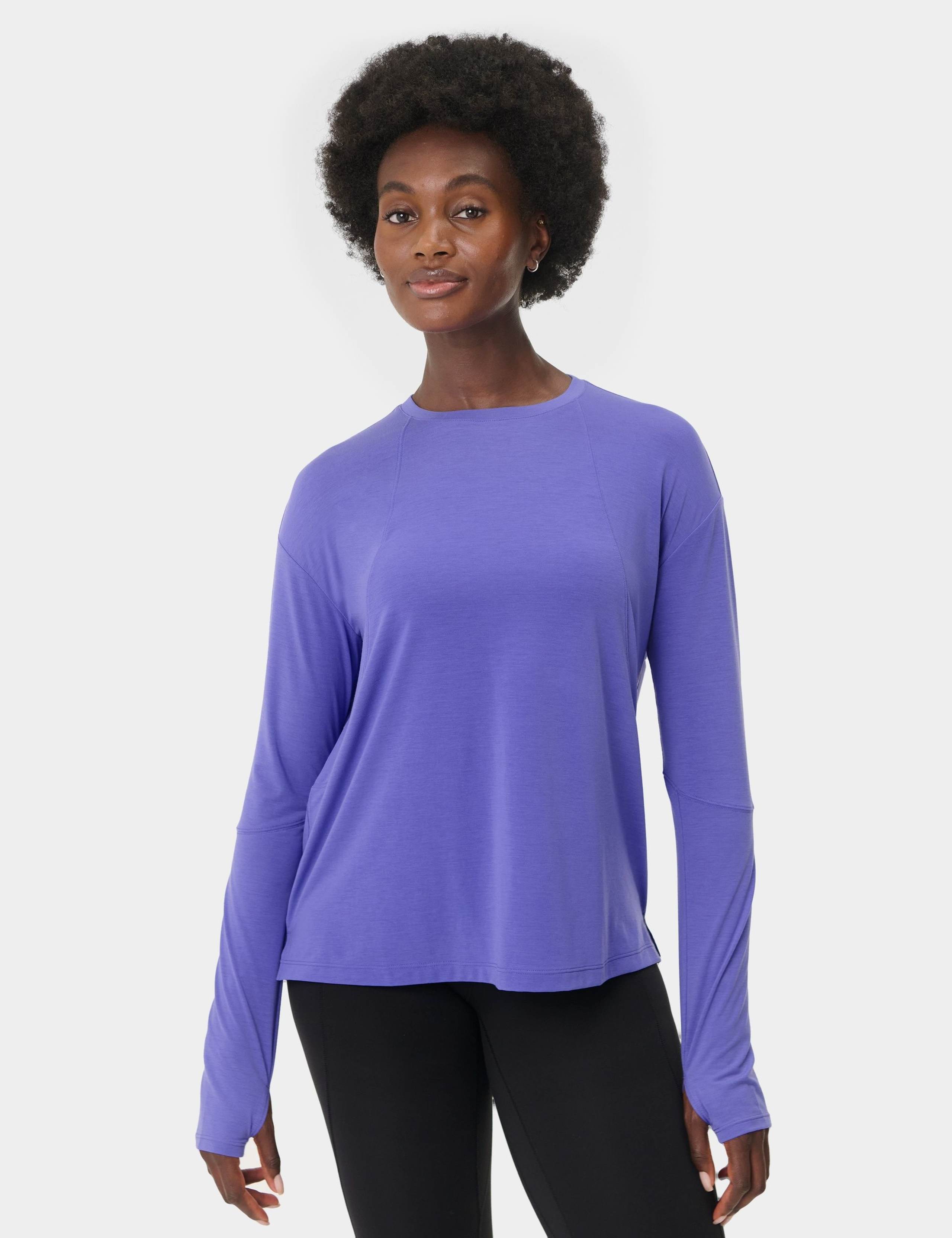 Soft Flow Studio Crew Neck Relaxed Top 1 of 8