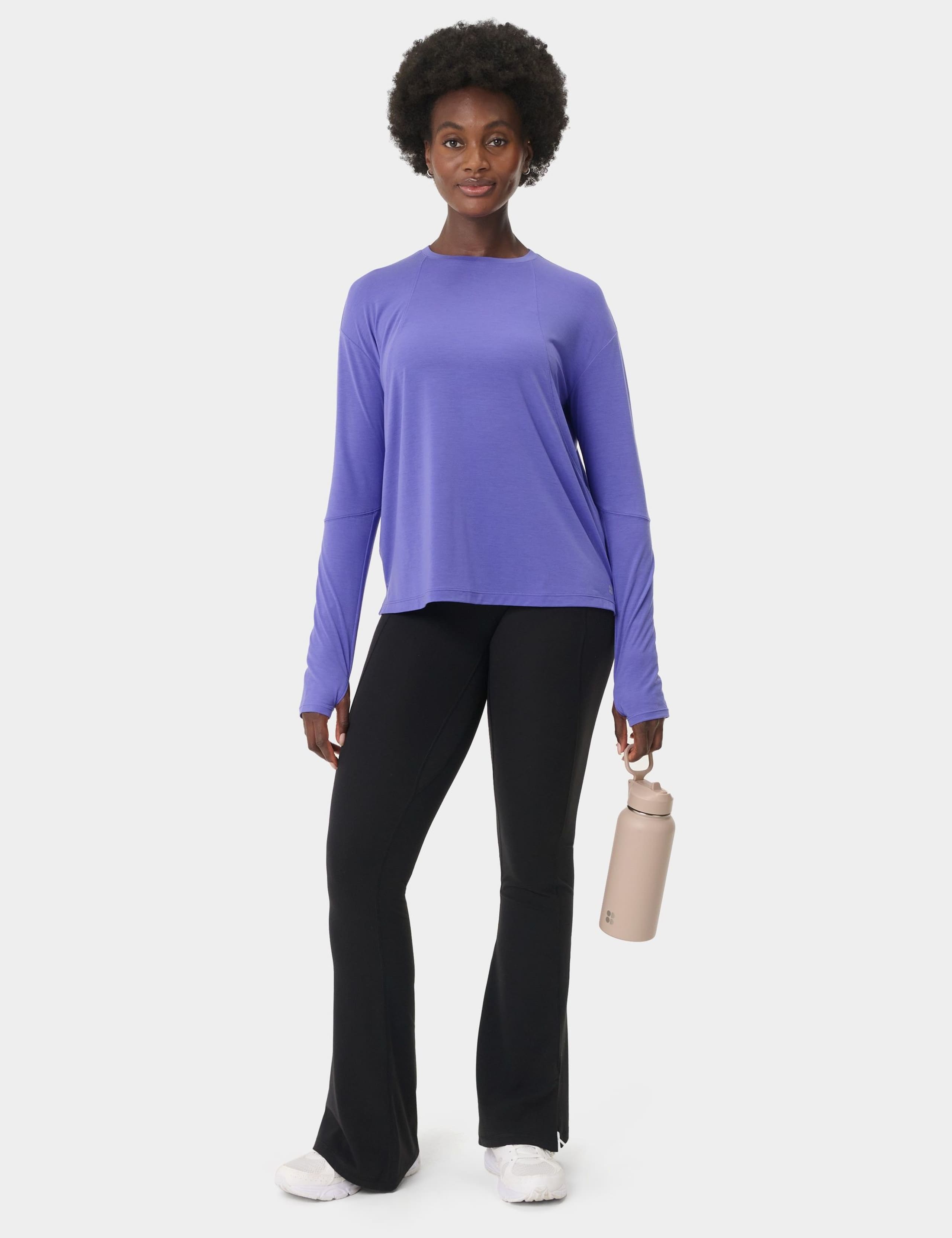 Soft Flow Studio Crew Neck Relaxed Top 3 of 8