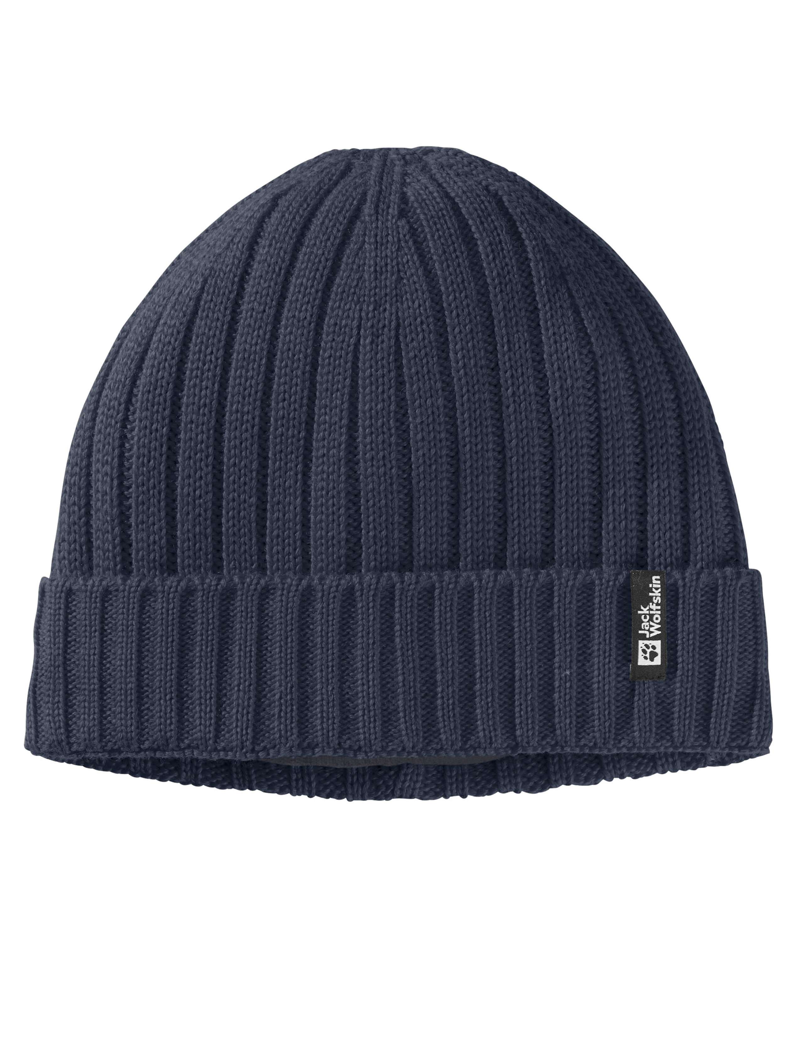 Wool Blend Ribbed Beanie Hat 1 of 1