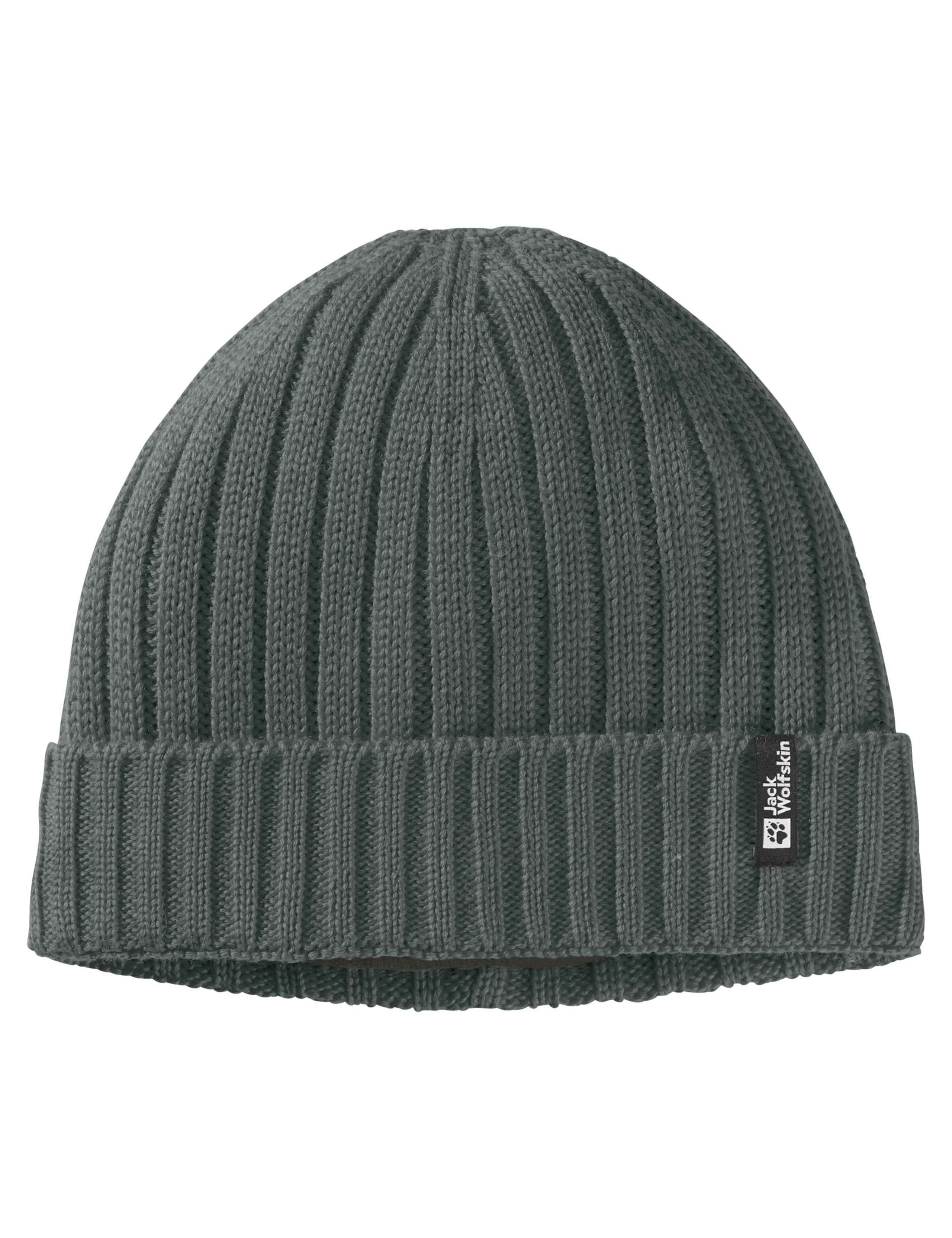 Wool Blend Ribbed Beanie Hat 1 of 1