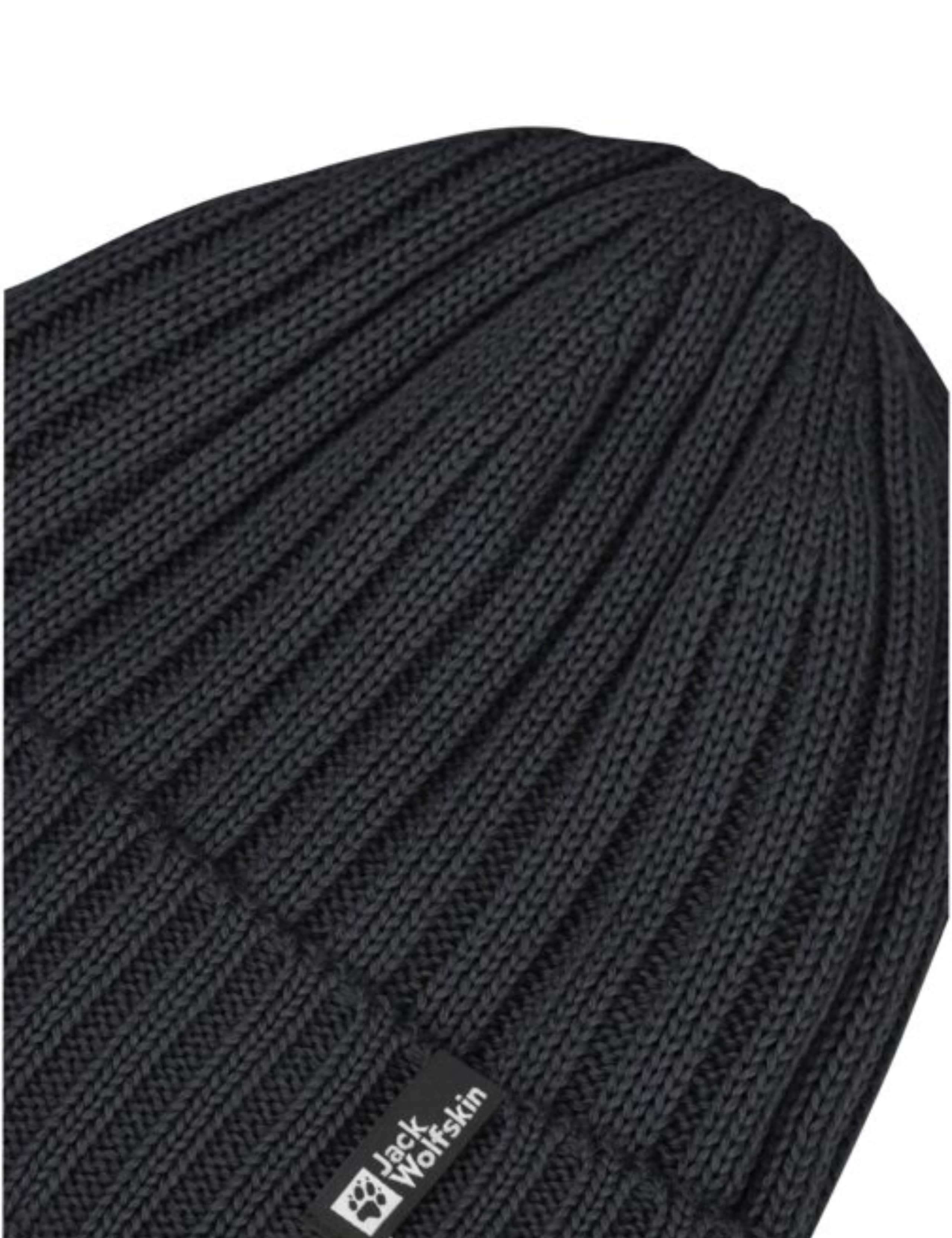 Wool Blend Ribbed Beanie Hat 5 of 5