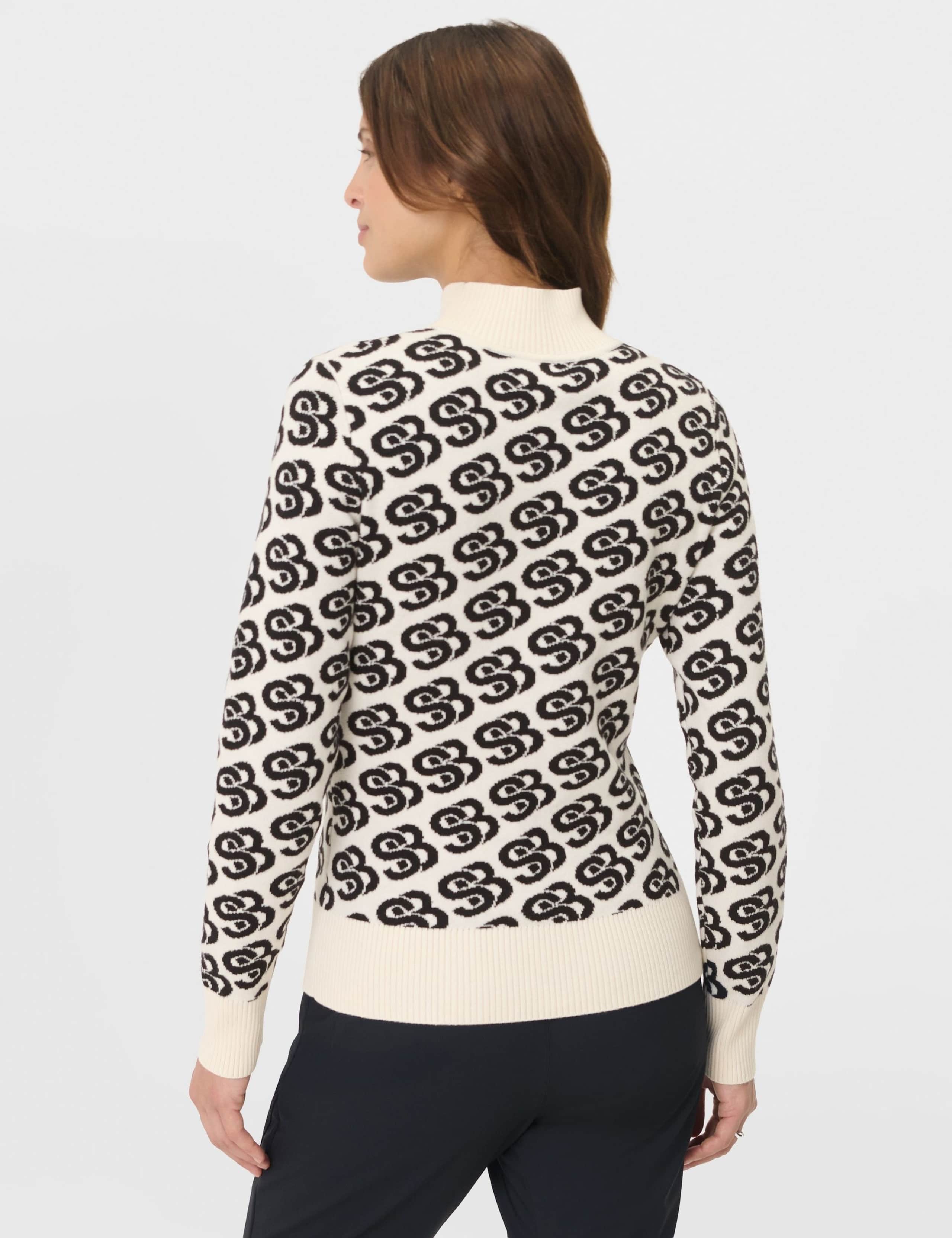Wool Blend Printed High Neck Ski Top 4 of 8