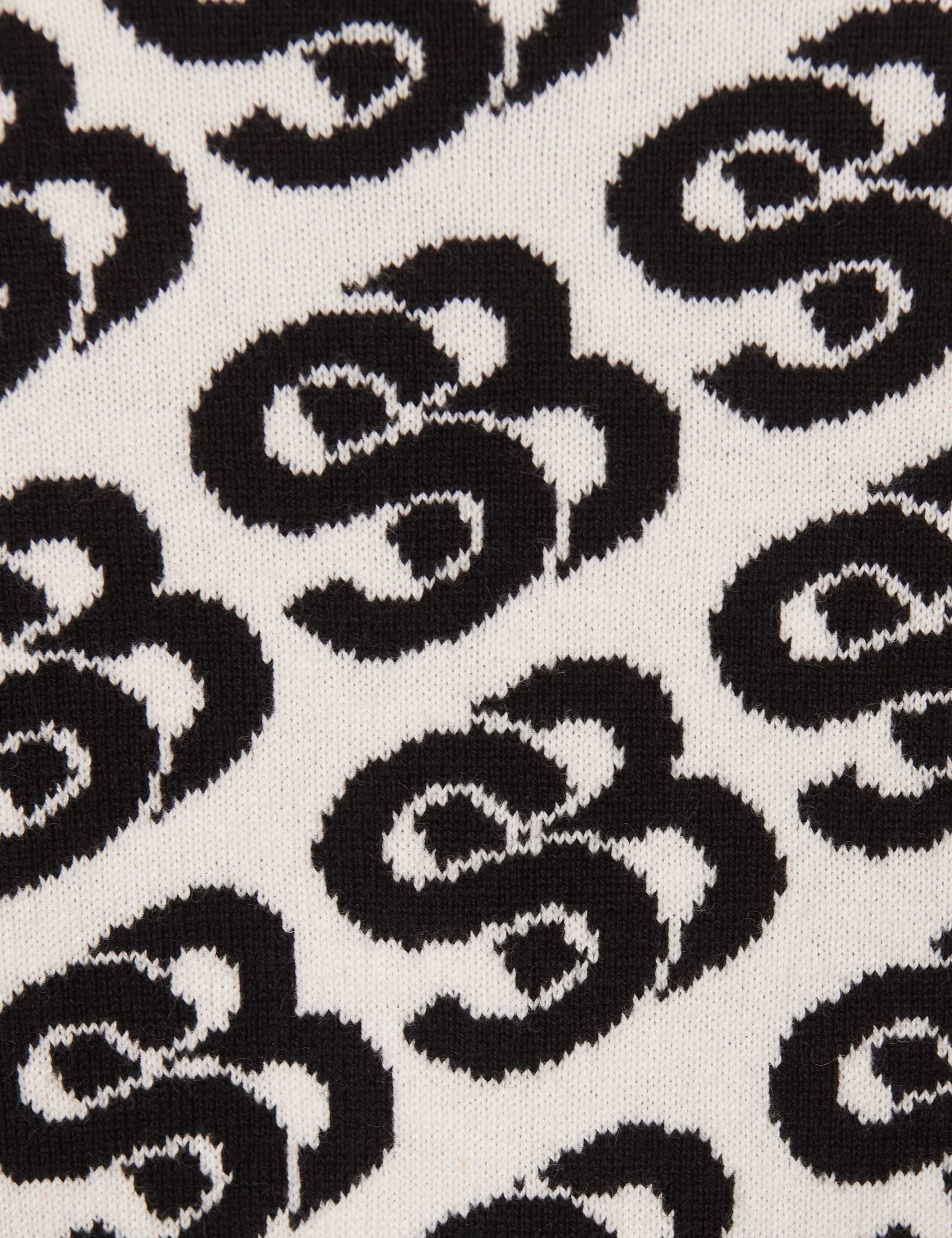 Wool Blend Printed High Neck Ski Top 8 of 8