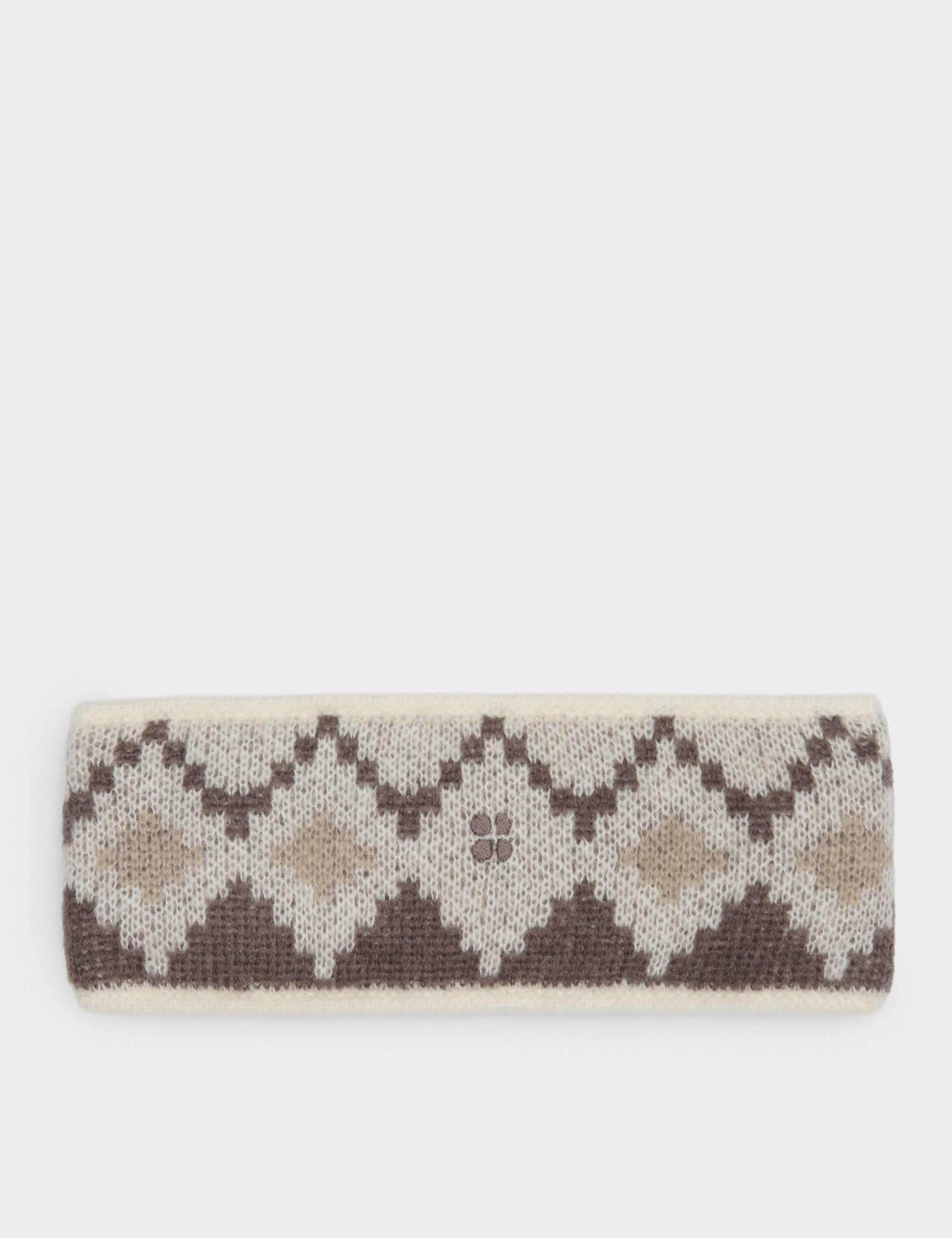 Highland Fair Isle Ear Warmer with Wool 1 of 4