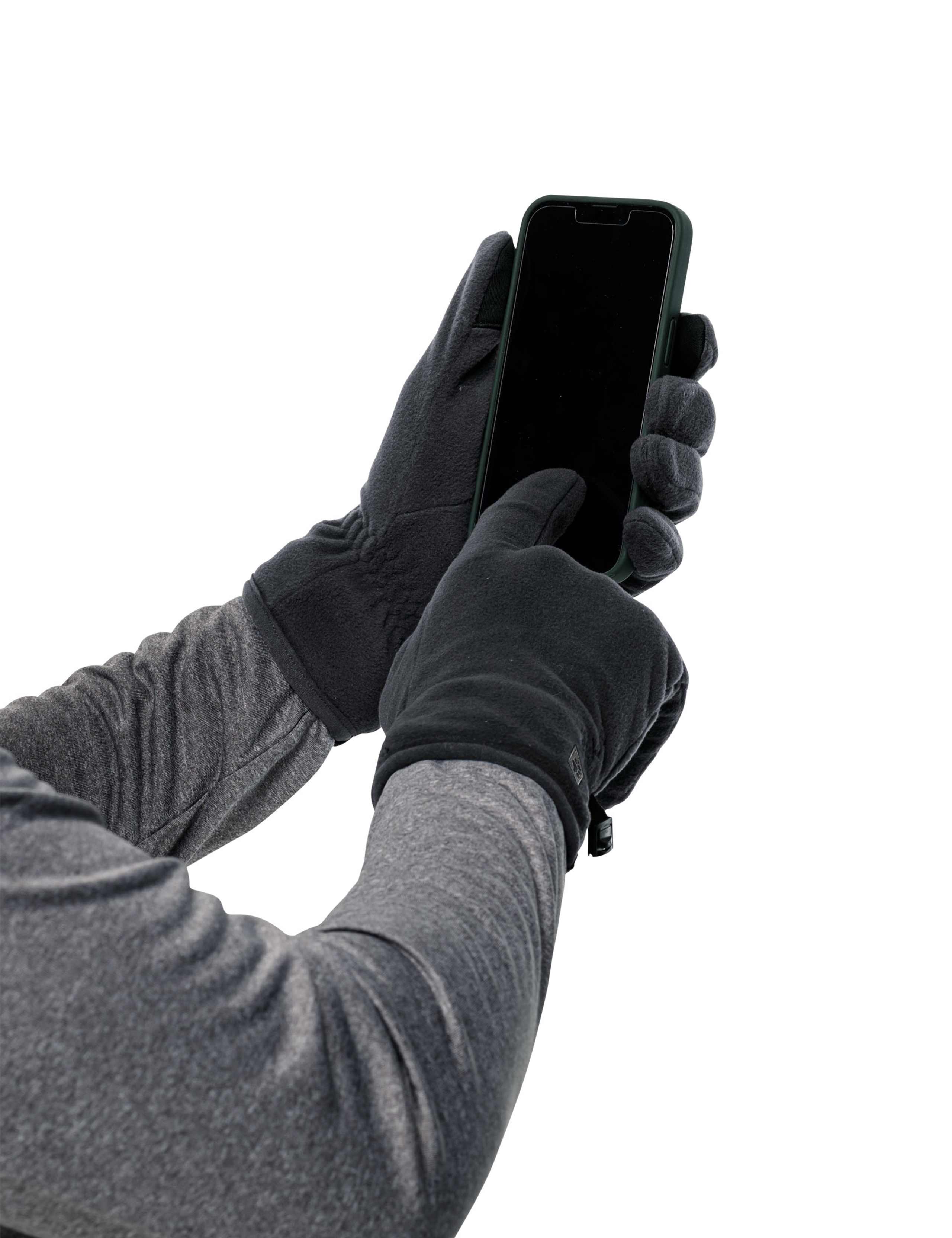 Real Stuff Fleece Touchscreen Gloves 2 of 3