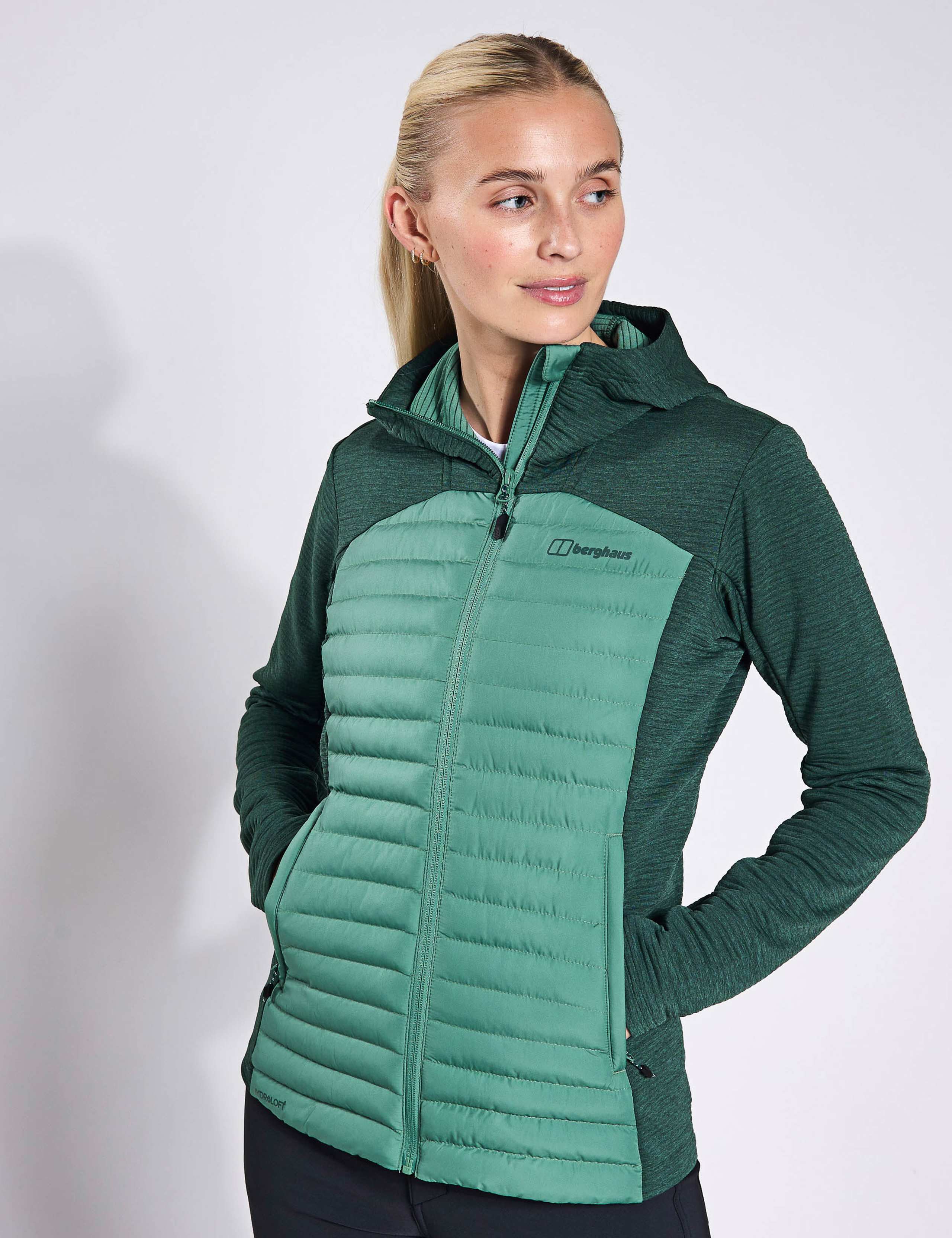 Nula Hybrid Padded Hooded Sports Jacket 1 of 5