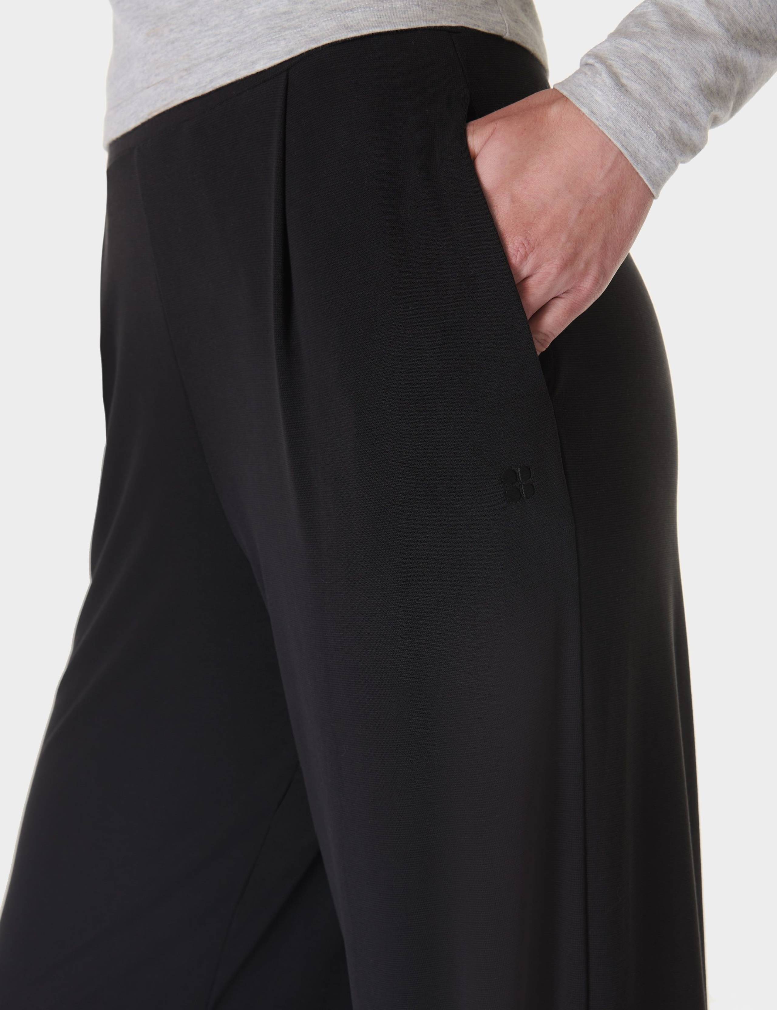 At Ease Modal Rich High Waisted Trousers 7 of 7