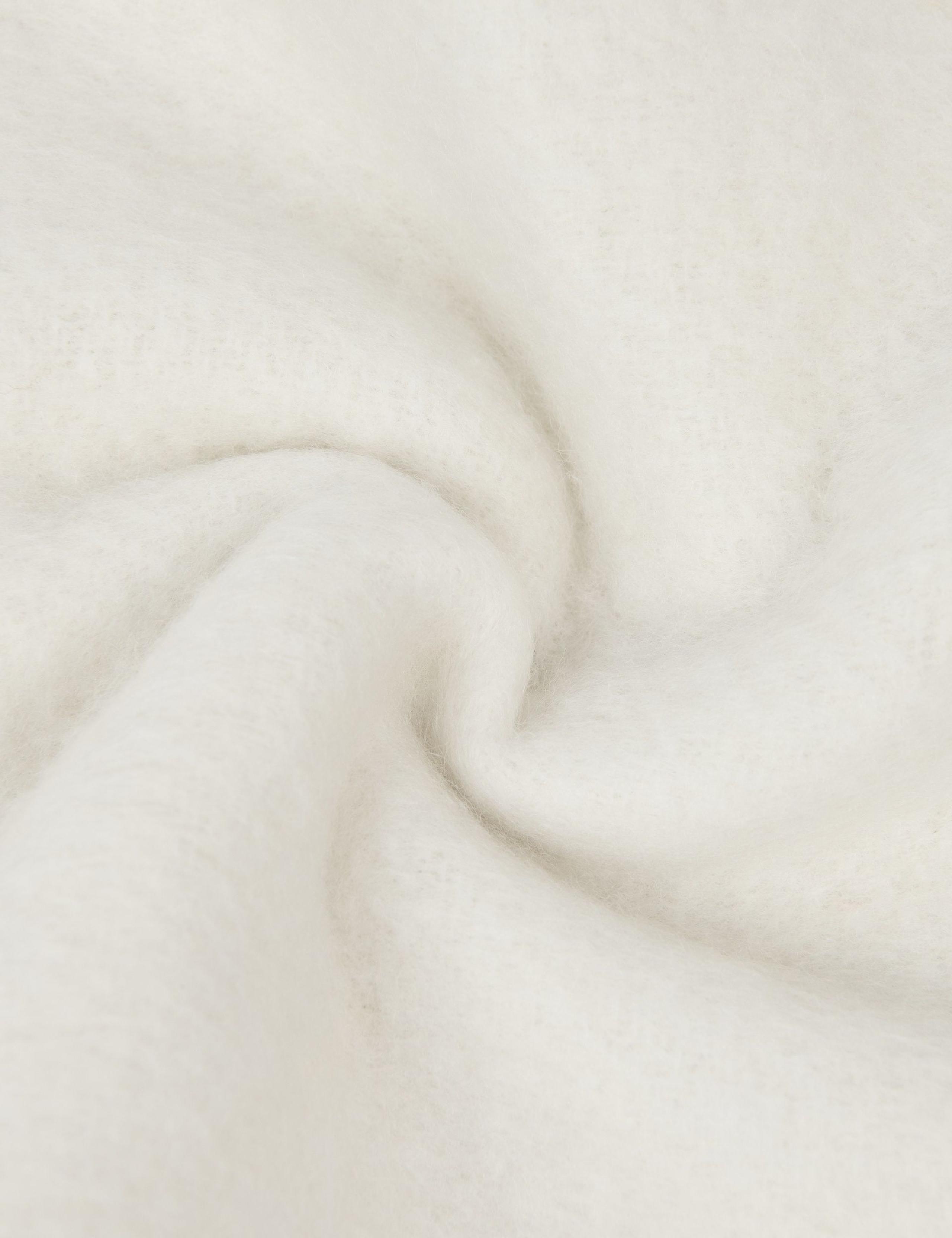 Soft Cloud Knitted Tassel Scarf with Wool 3 of 4