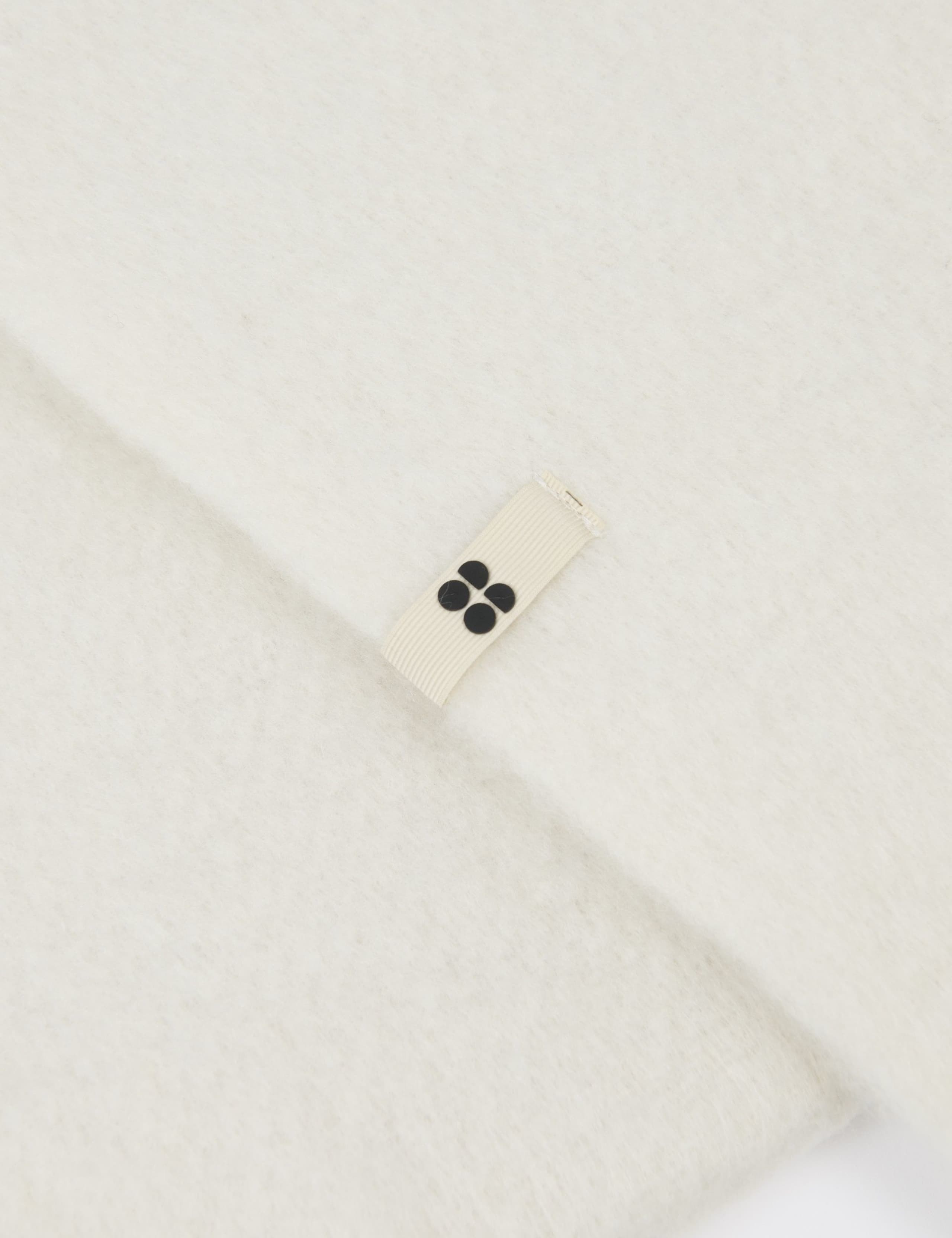 Soft Cloud Knitted Tassel Scarf with Wool 4 of 4