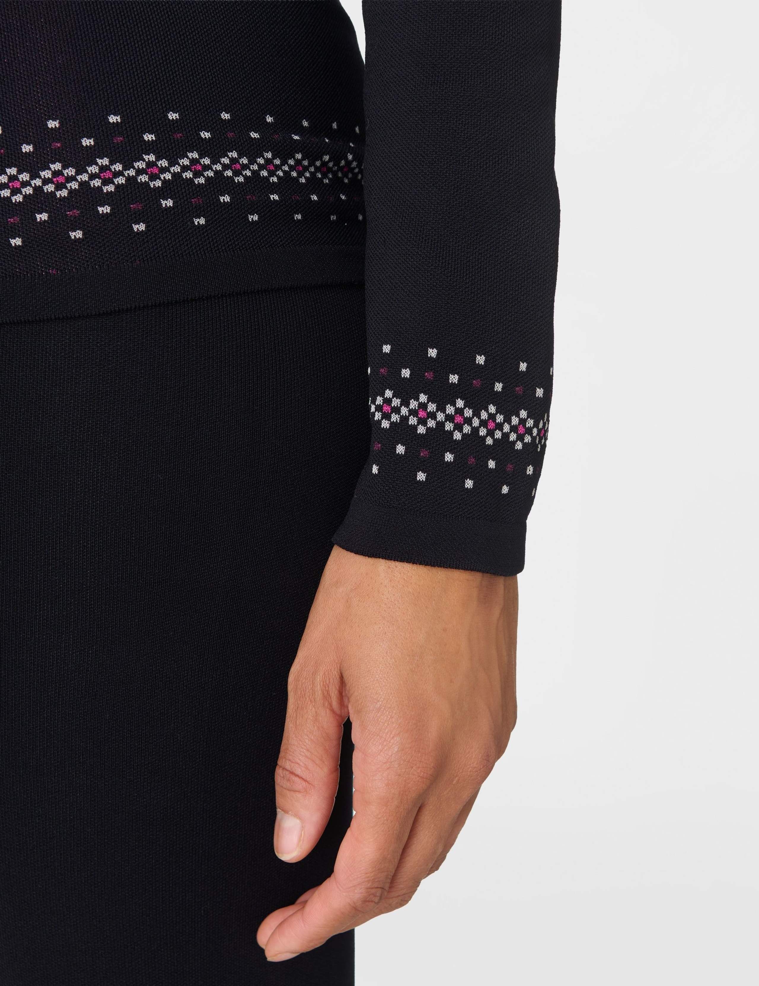 Fair Isle Thermal Half Zip Base Layer Top 7 of 9