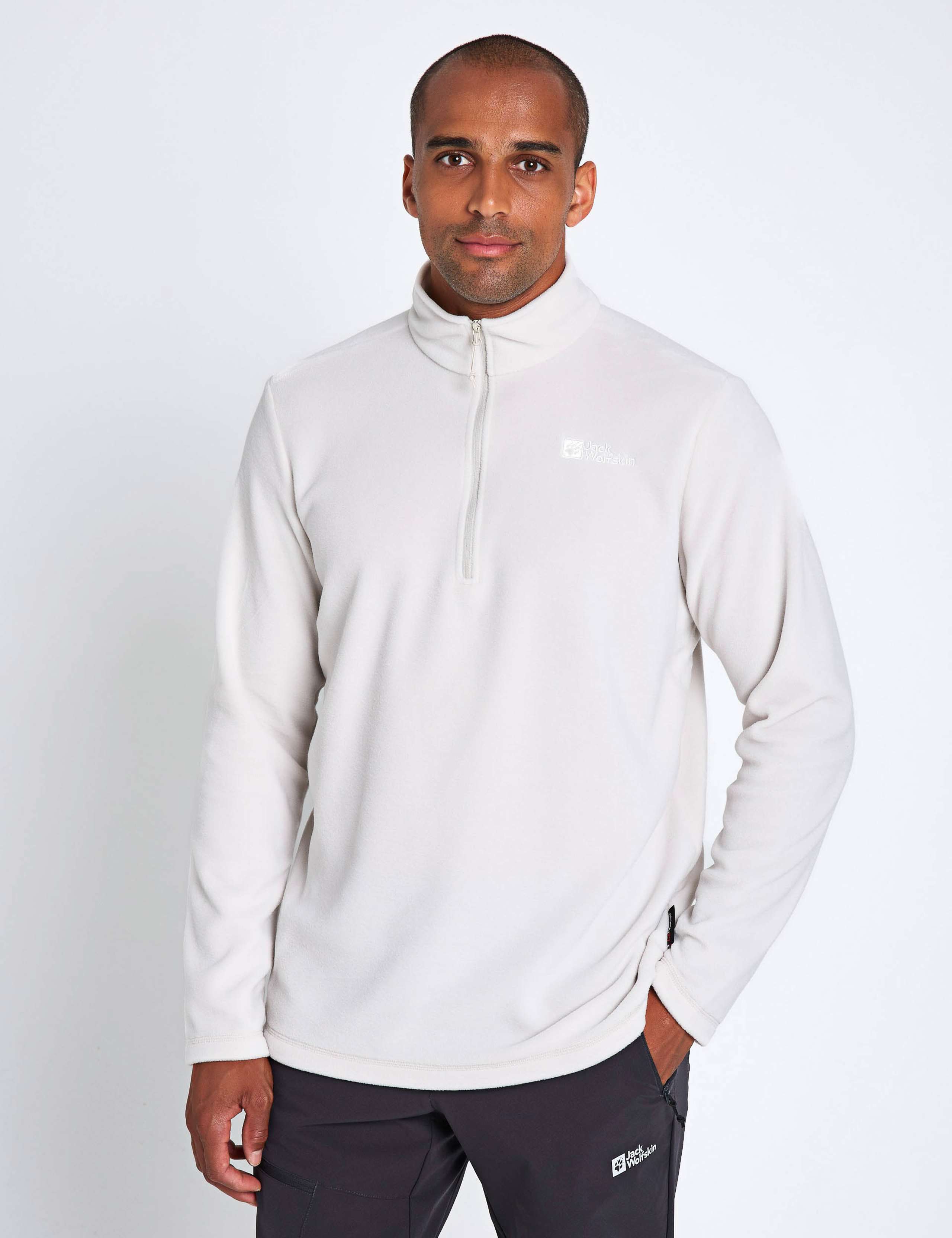 Taunus Half Zip Funnel Neck Fleece Sweatshirt 1 of 7