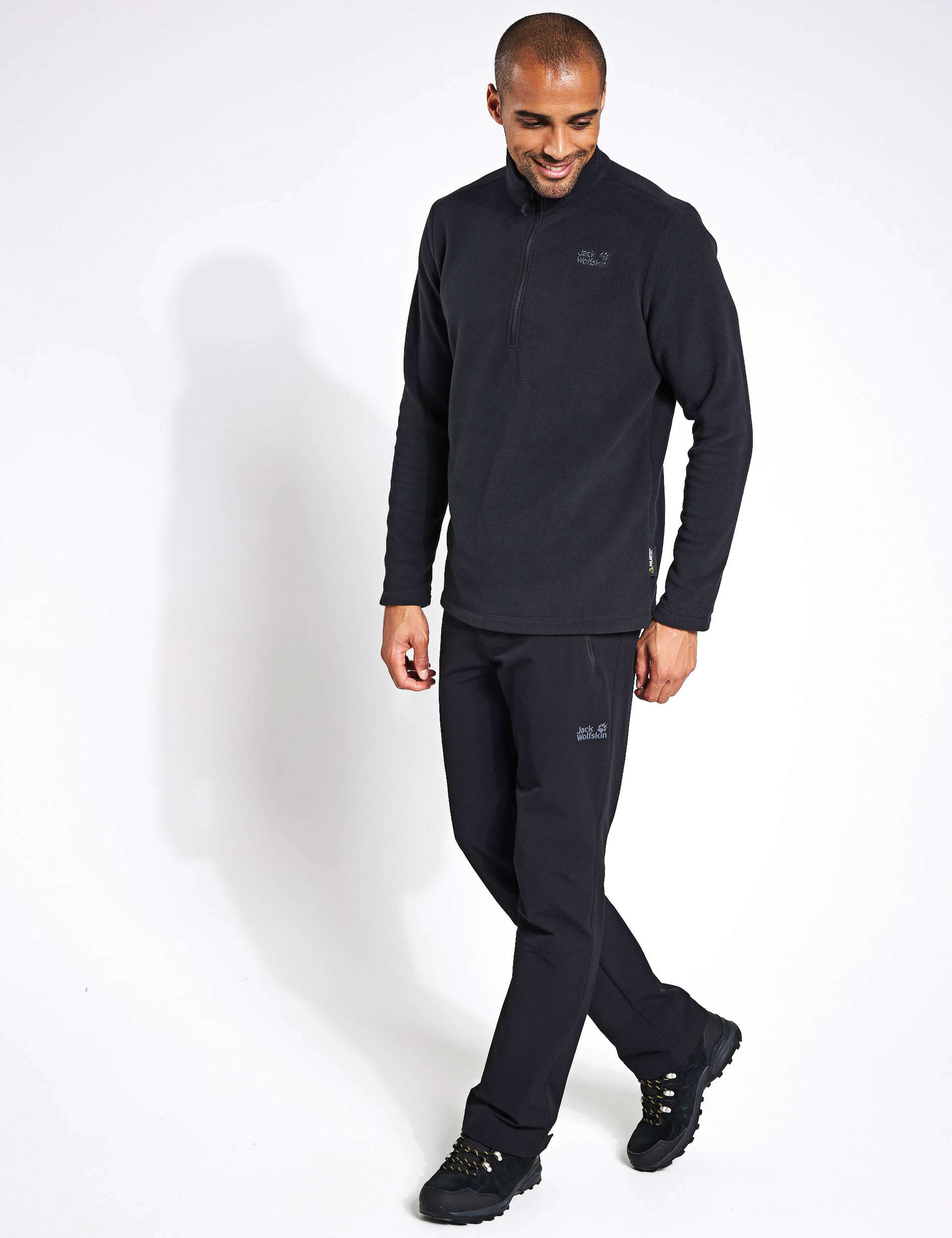 Taunus Half Zip Funnel Neck Fleece Sweatshirt 4 of 4