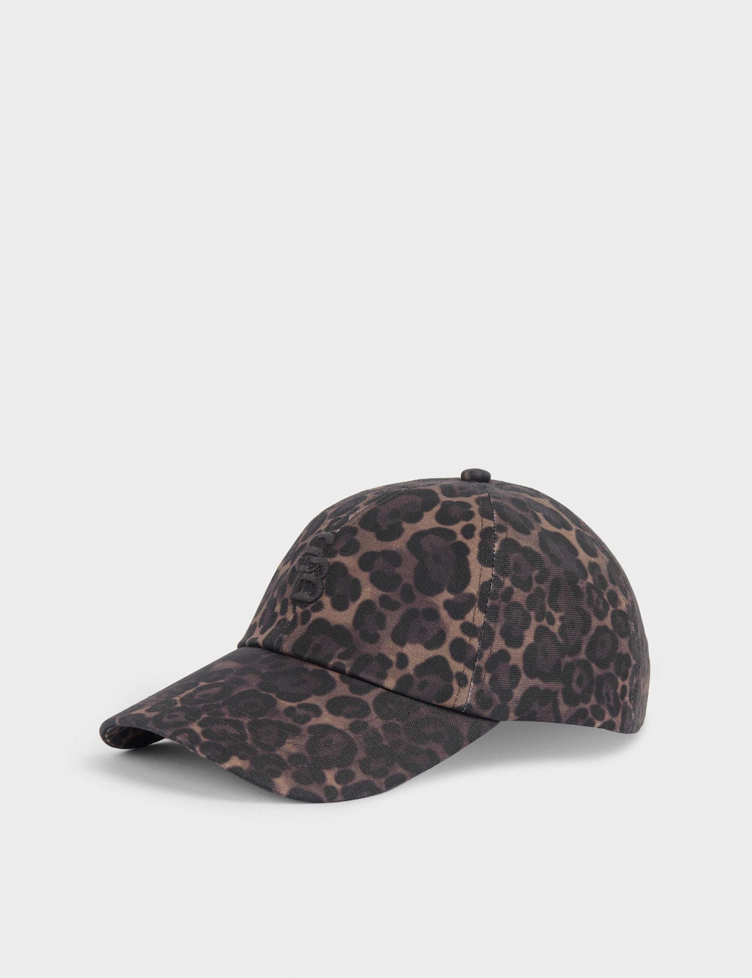 Pure Cotton Leopard Print Baseball Cap 1 of 2