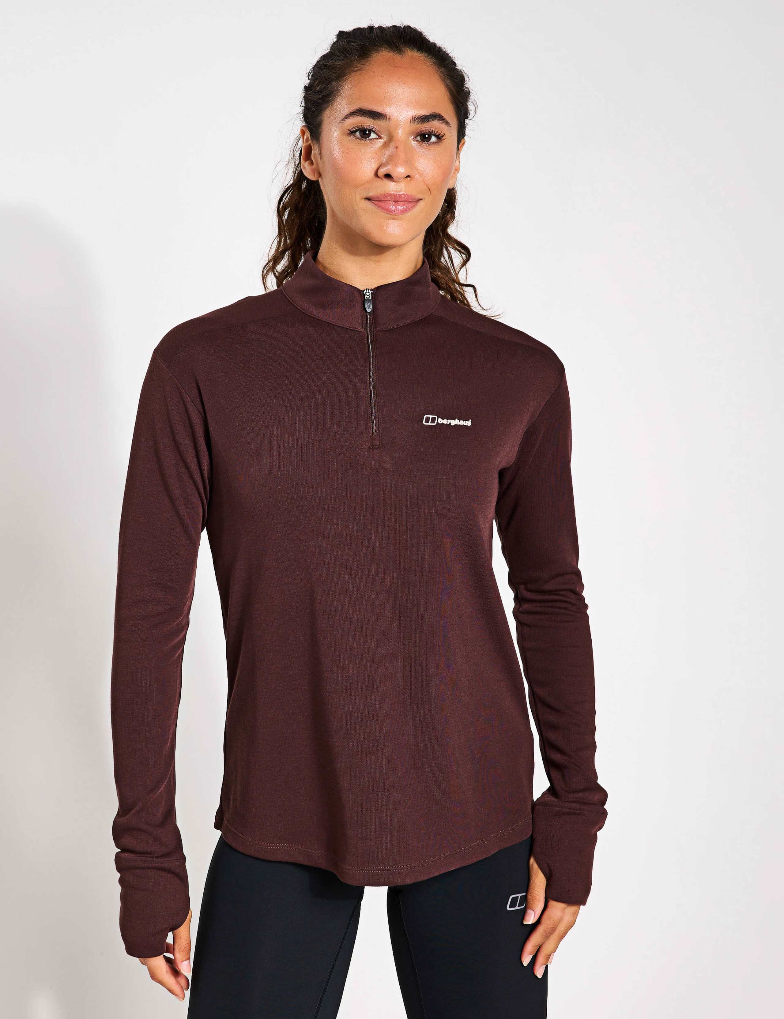 Berghaus Base Layer 1/4 Zip Sweatshirt Mens Size XXL