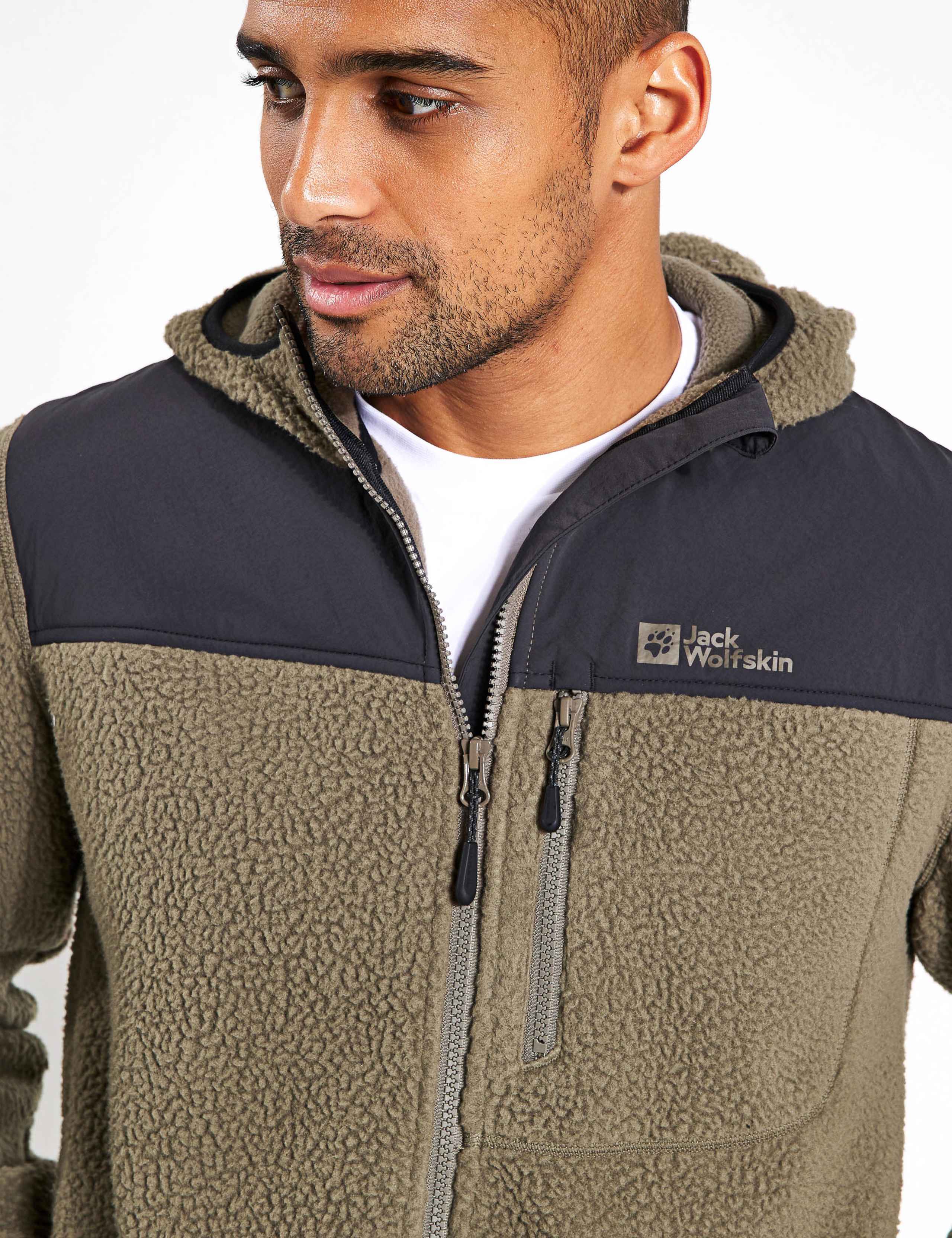 Kammweg Fleece Zip Up Hooded Trekking Jacket 2 of 4