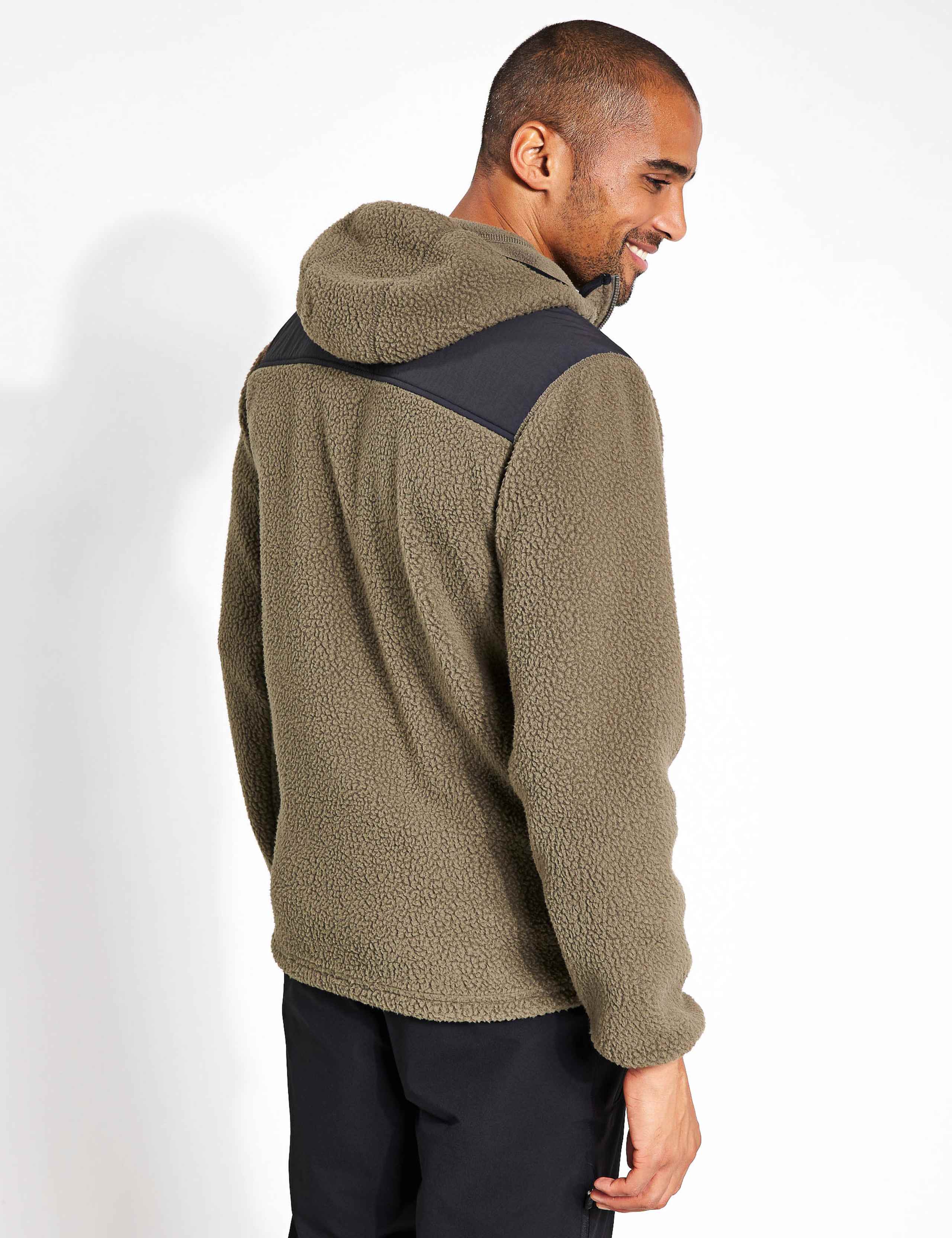Kammweg Fleece Zip Up Hooded Trekking Jacket 4 of 4