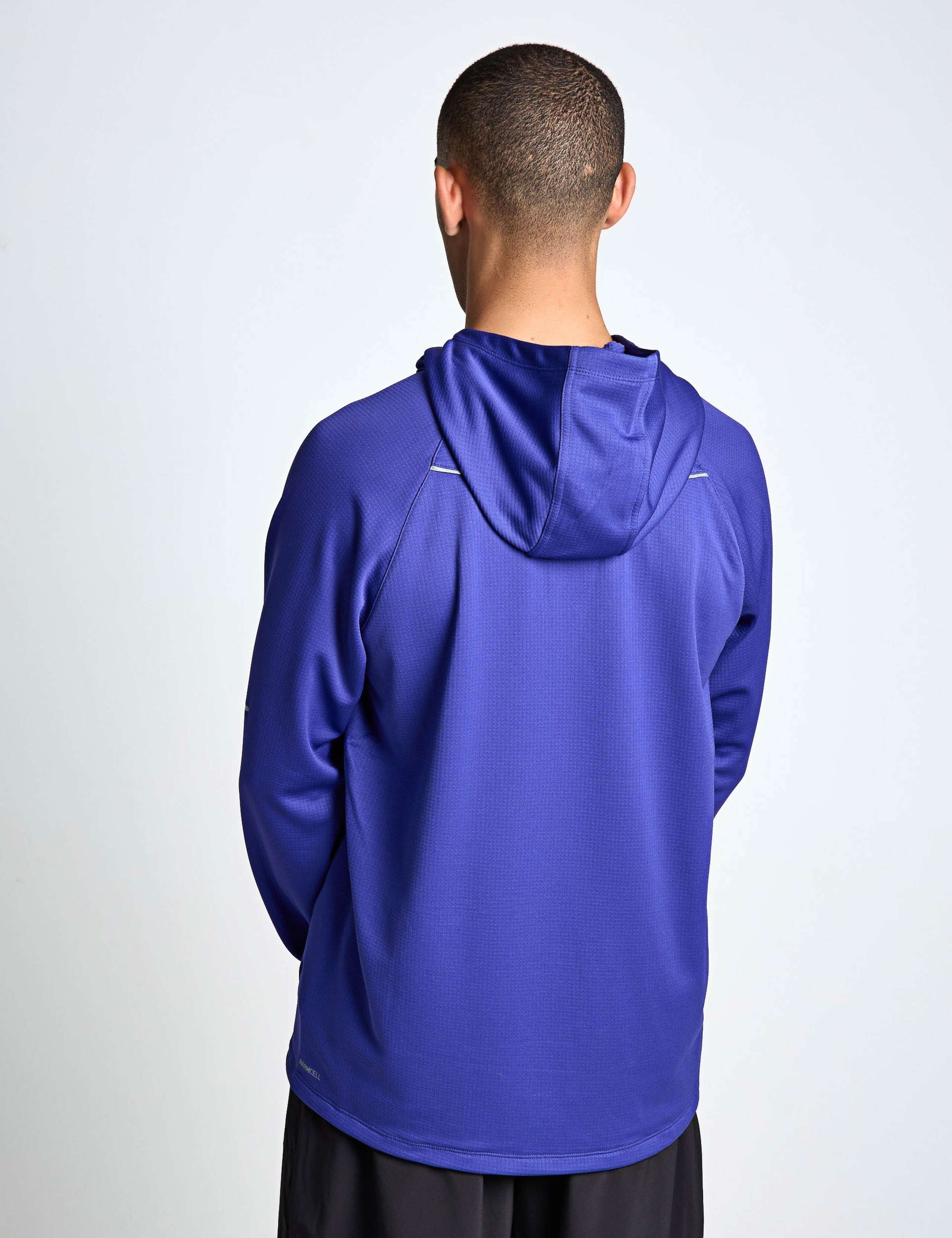 Run Grid Fleece Hoodie 2 of 5