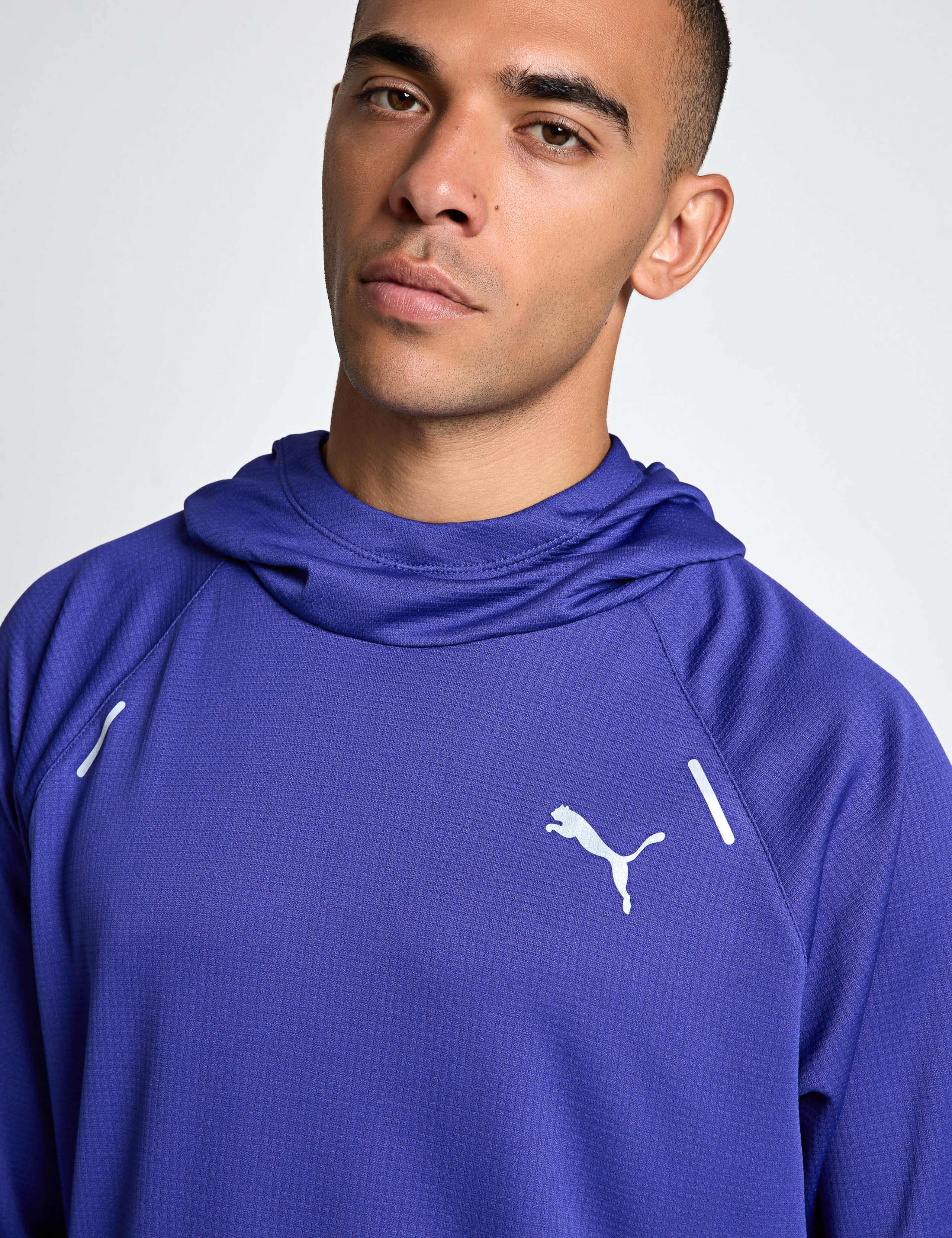 Run Grid Fleece Hoodie 4 of 5