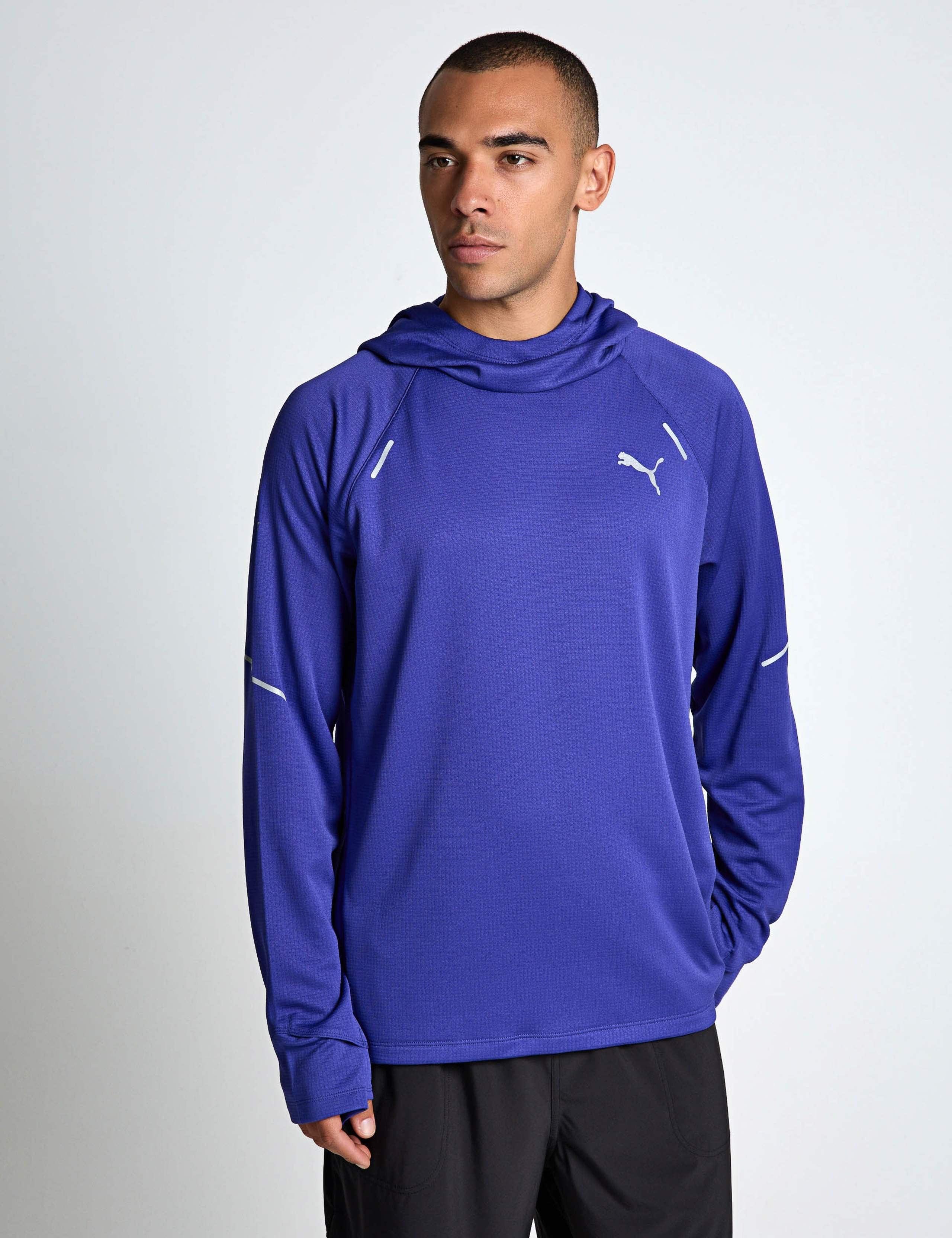 Run Grid Fleece Hoodie 5 of 5