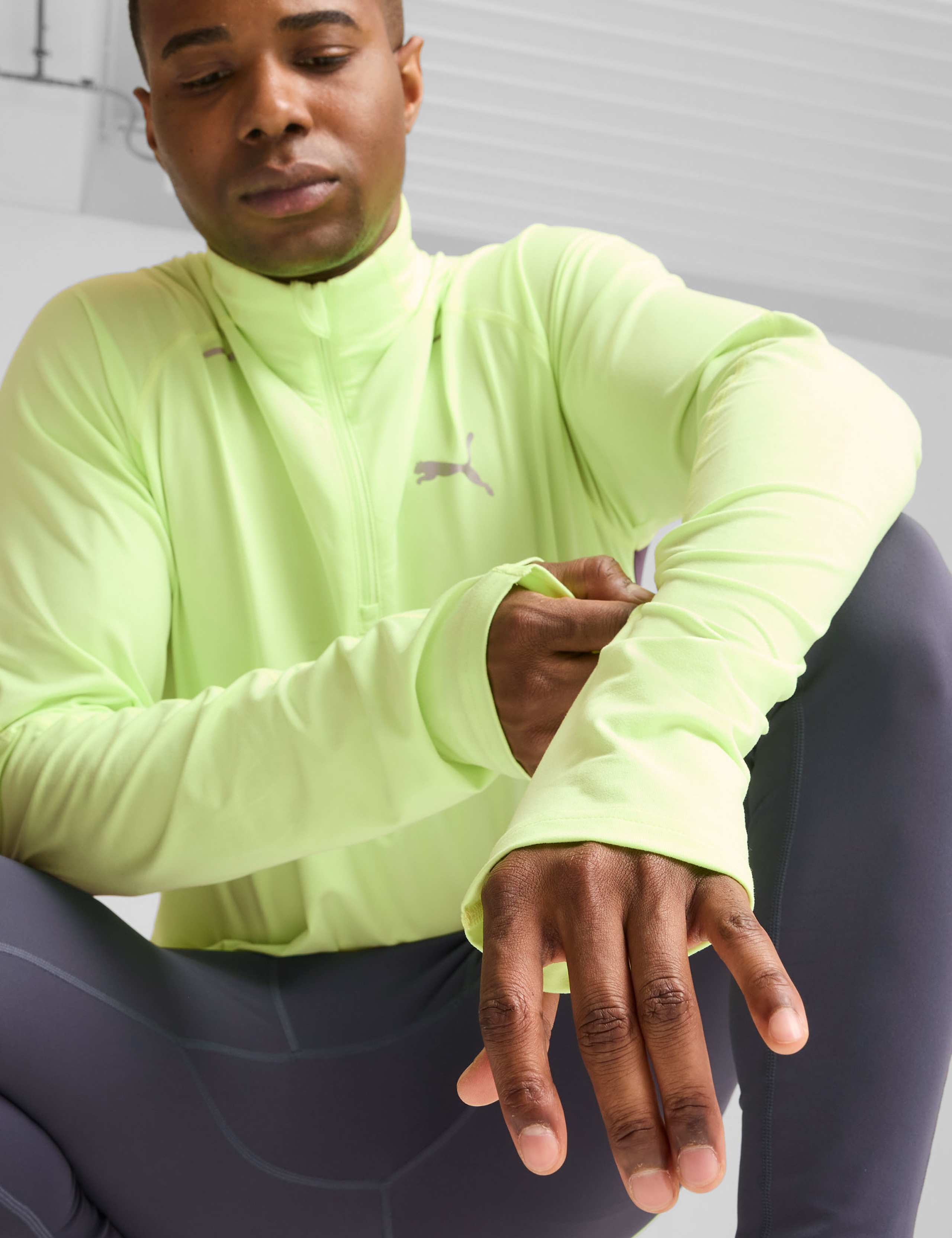Run Cloudspun Half Zip Training Top 5 of 6