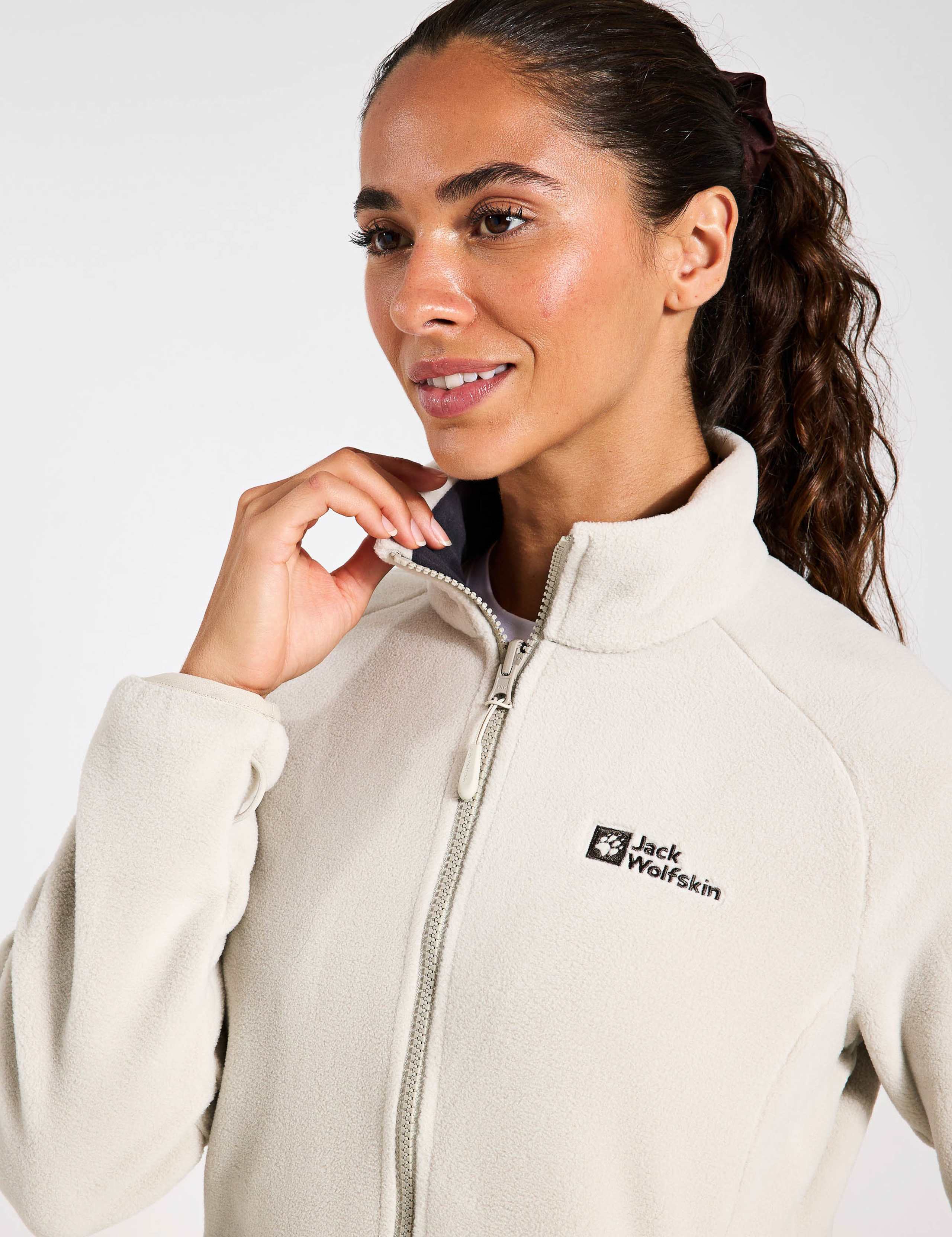 Moonrise Zip Up Funnel Neck Fleece Jacket 2 of 4