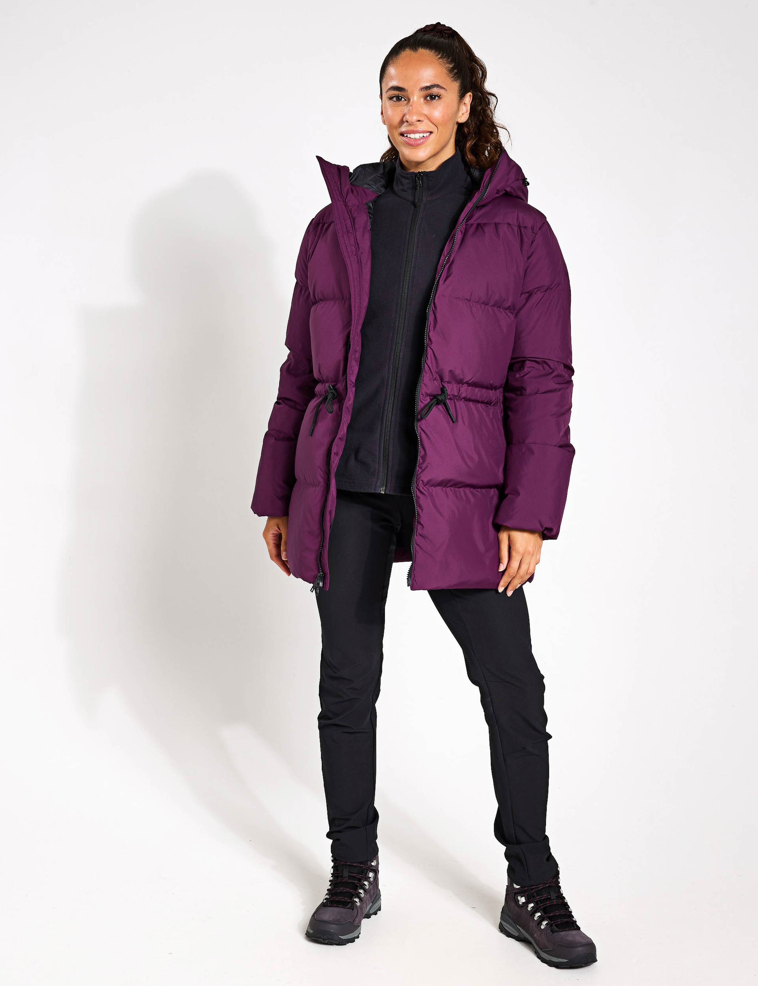 Kirschallee Waisted Hooded Puffer Jacket | Jack Wolfskin | M&S
