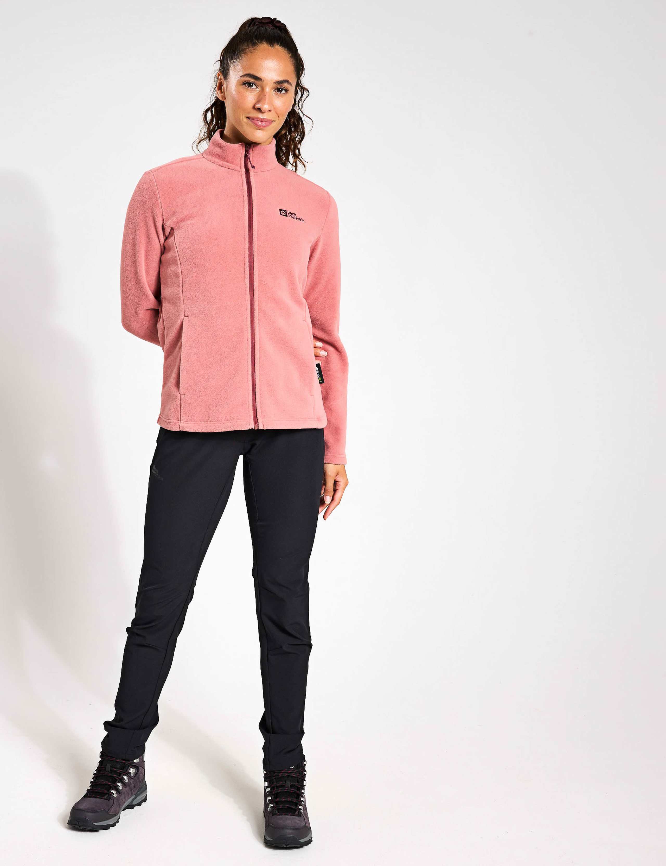 Taunus Funnel Neck Zip Up Fleece Jacket 2 of 4