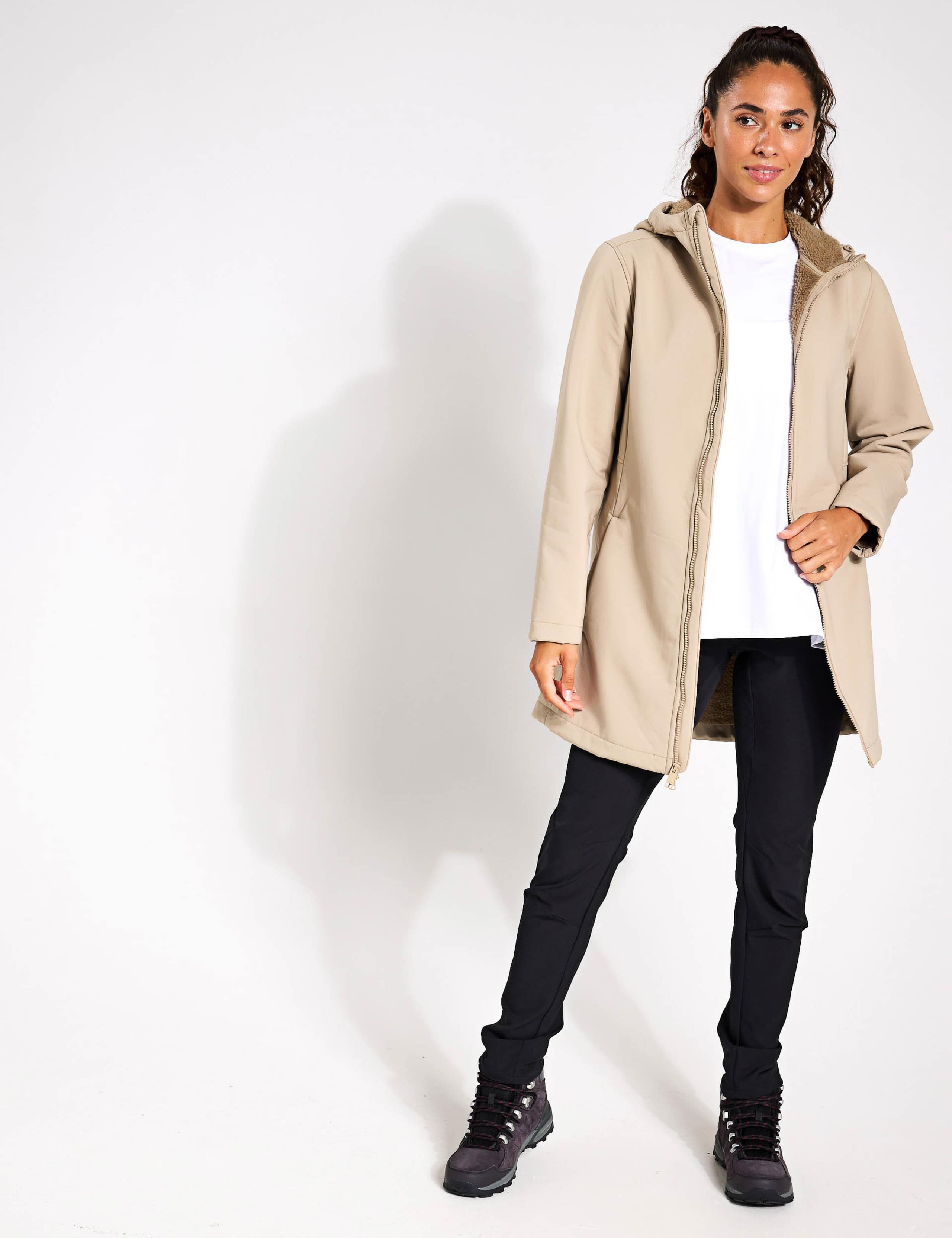 Windland Longline Softshell Hooded Coat 2 of 5