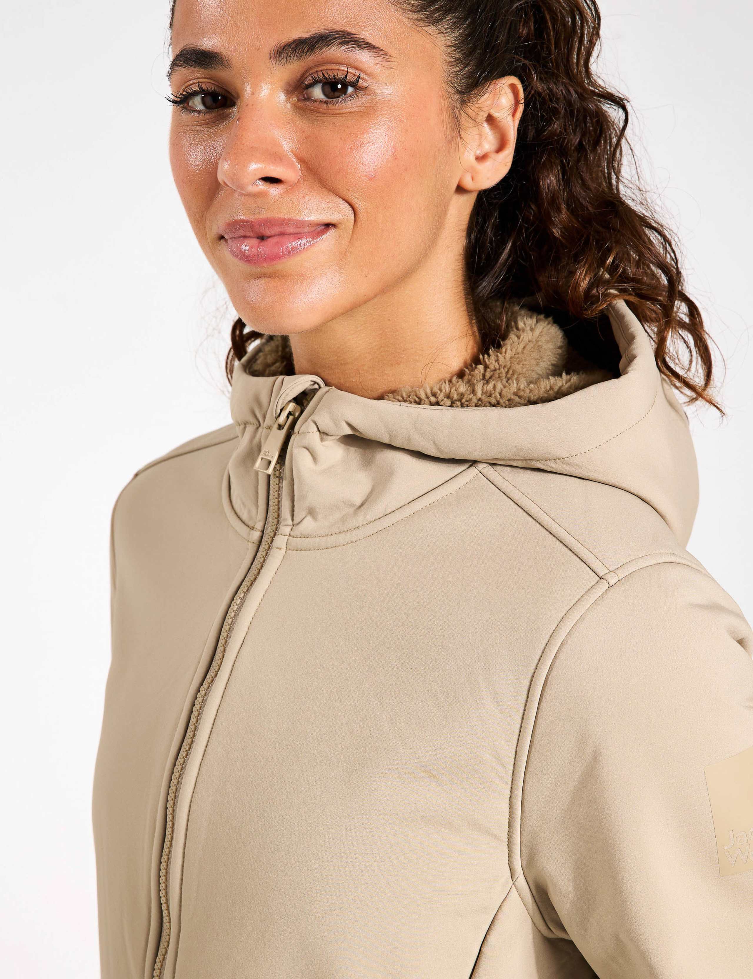 Windland Longline Softshell Hooded Coat 3 of 5