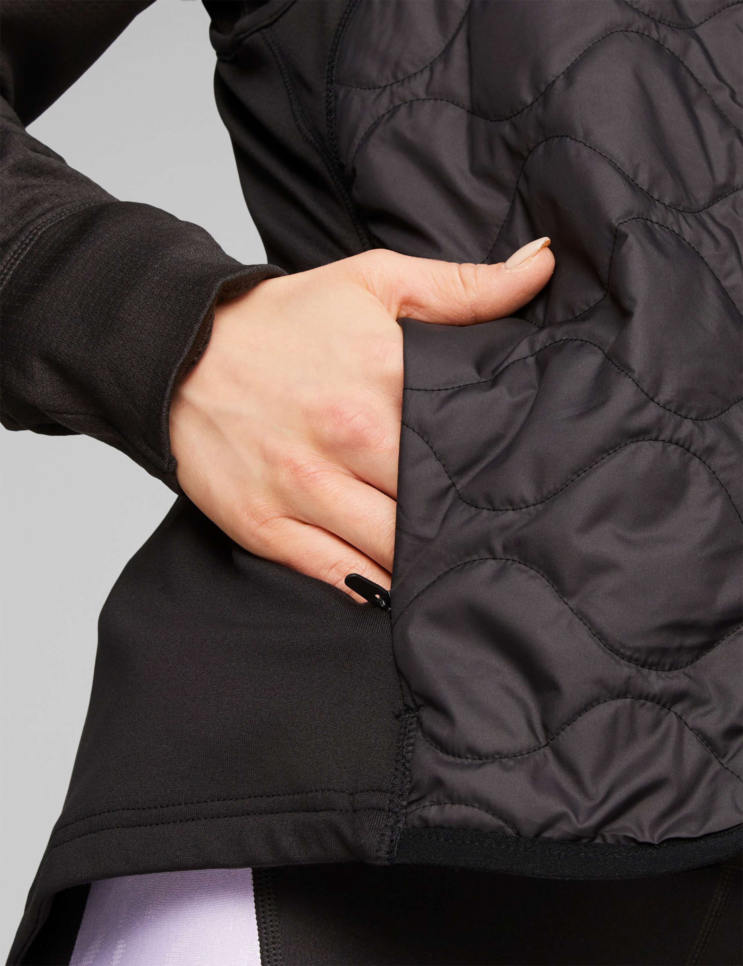 Run Cloudspun Padded Zip Up Running Gilet 2 of 5