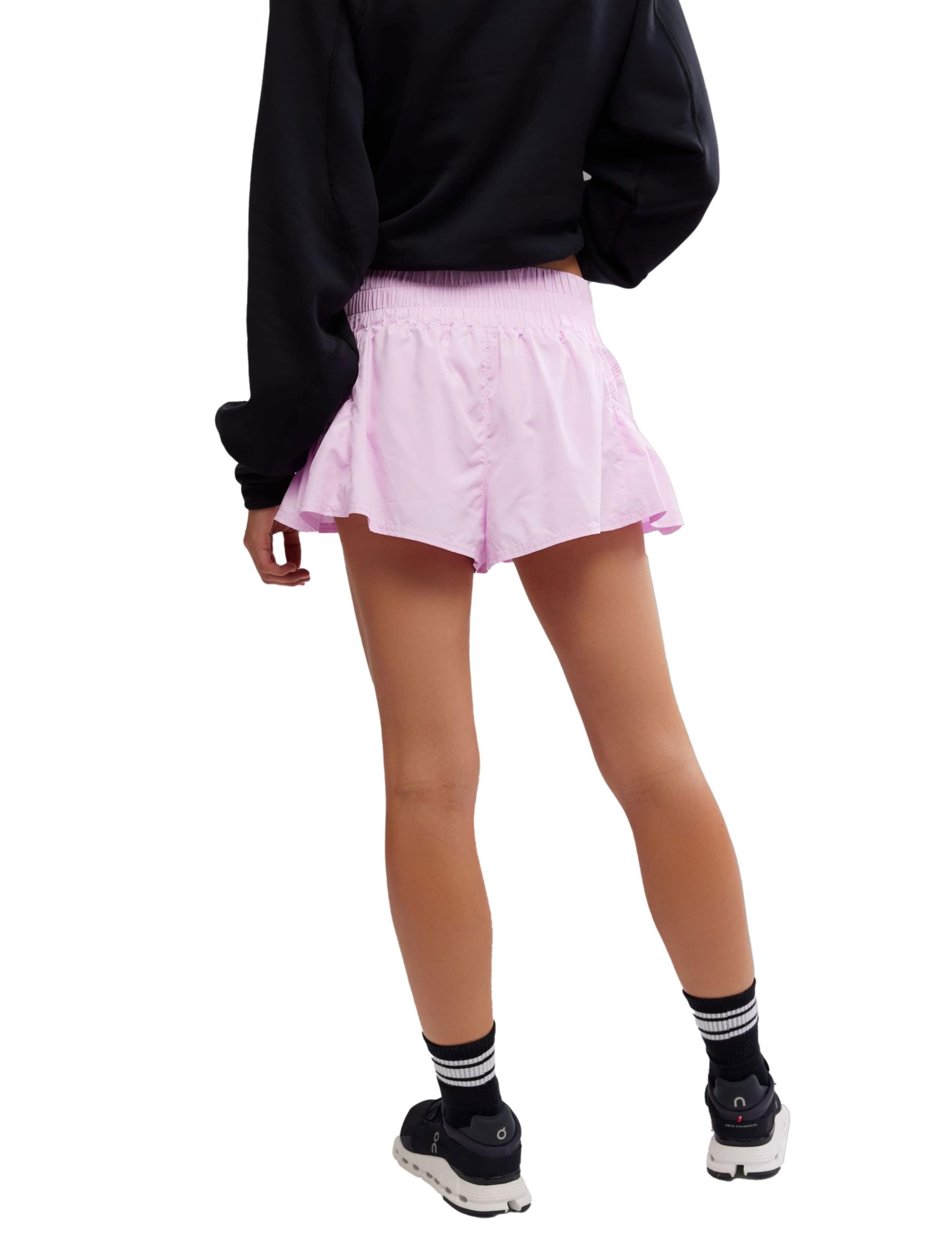 High Waisted Sports Shorts 2 of 6