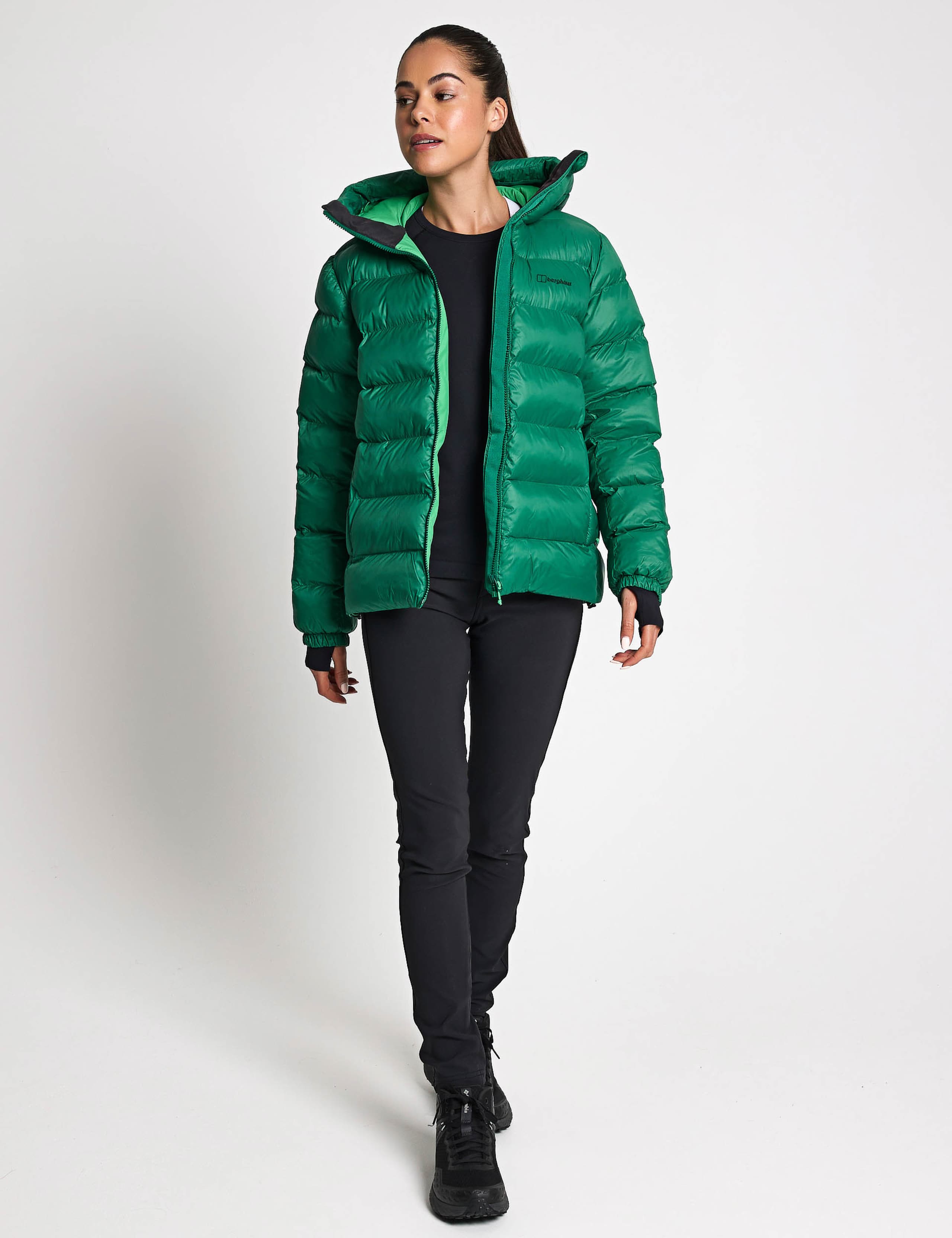 Ewden Padded Quilted Hooded Puffer Jacket 3 of 7