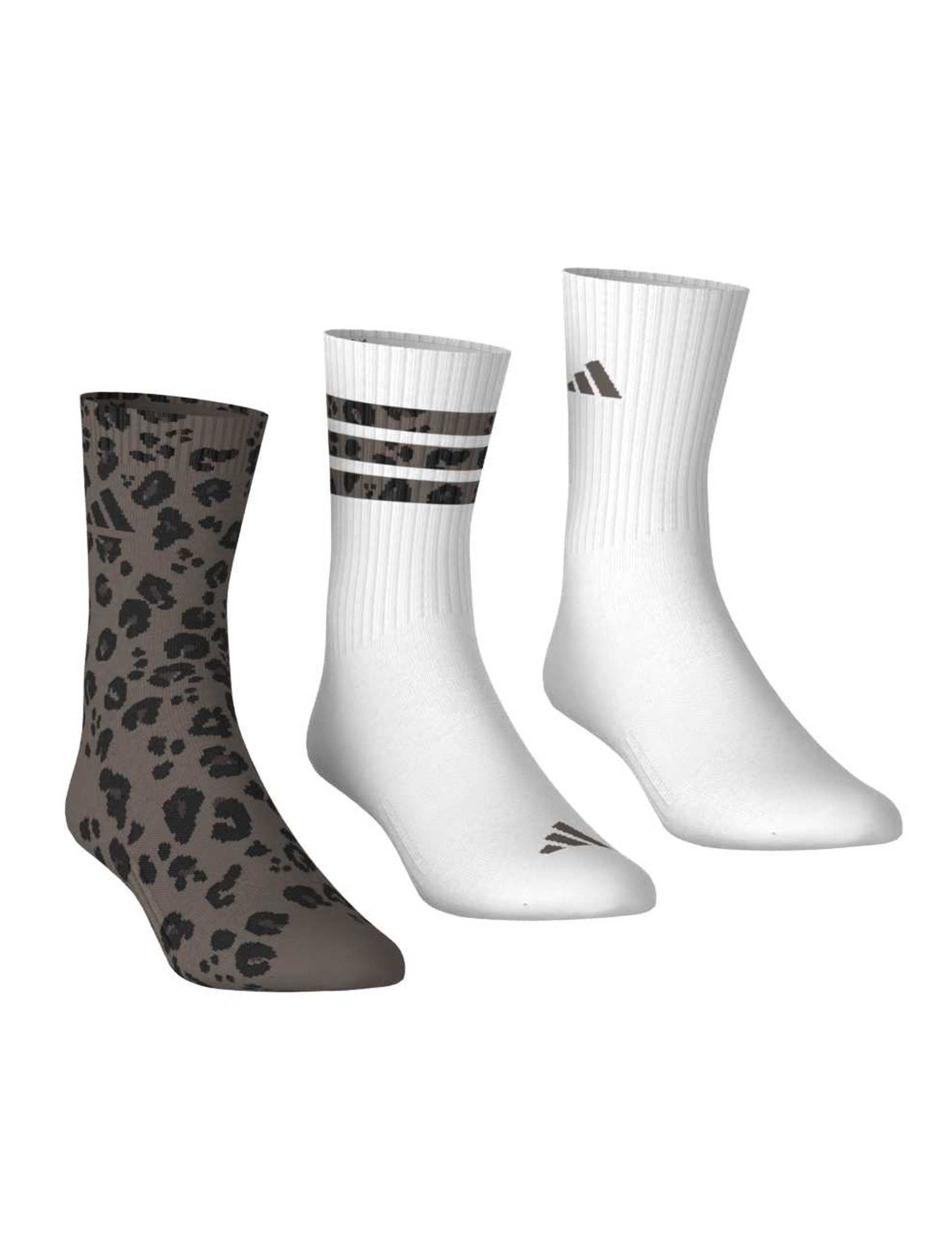 3 Pack Cotton Rich Leopard Print Socks 6 of 7