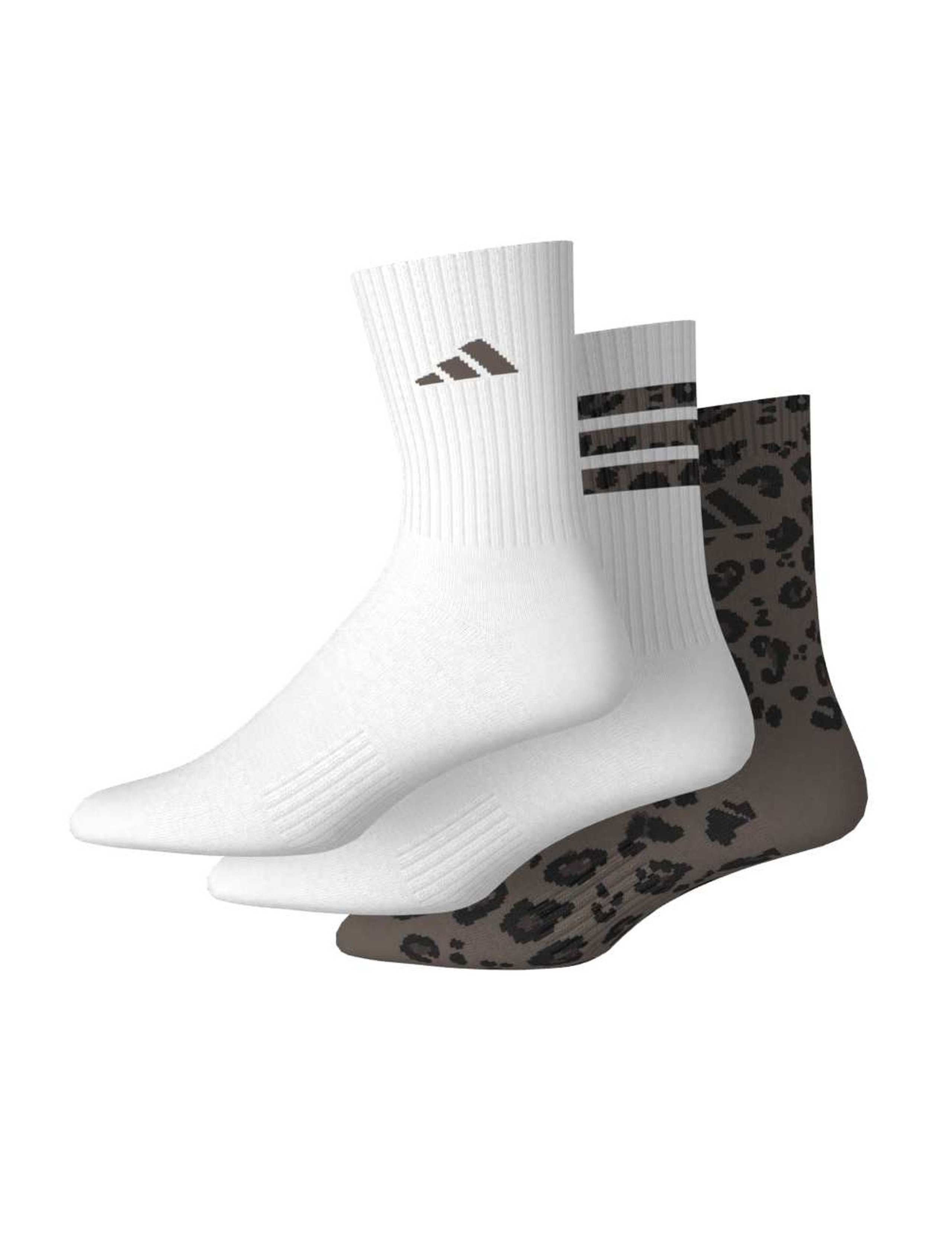 3 Pack Cotton Rich Leopard Print Socks 7 of 7