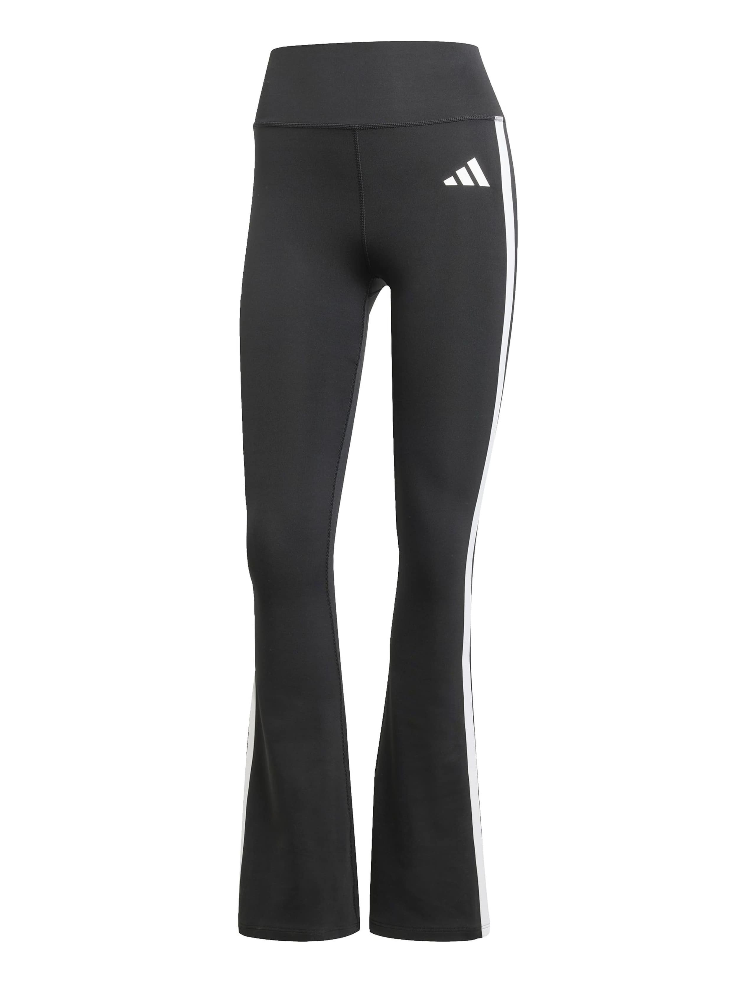 Essentials 3-Stripes High Waisted Flared Leggings 2 of 6