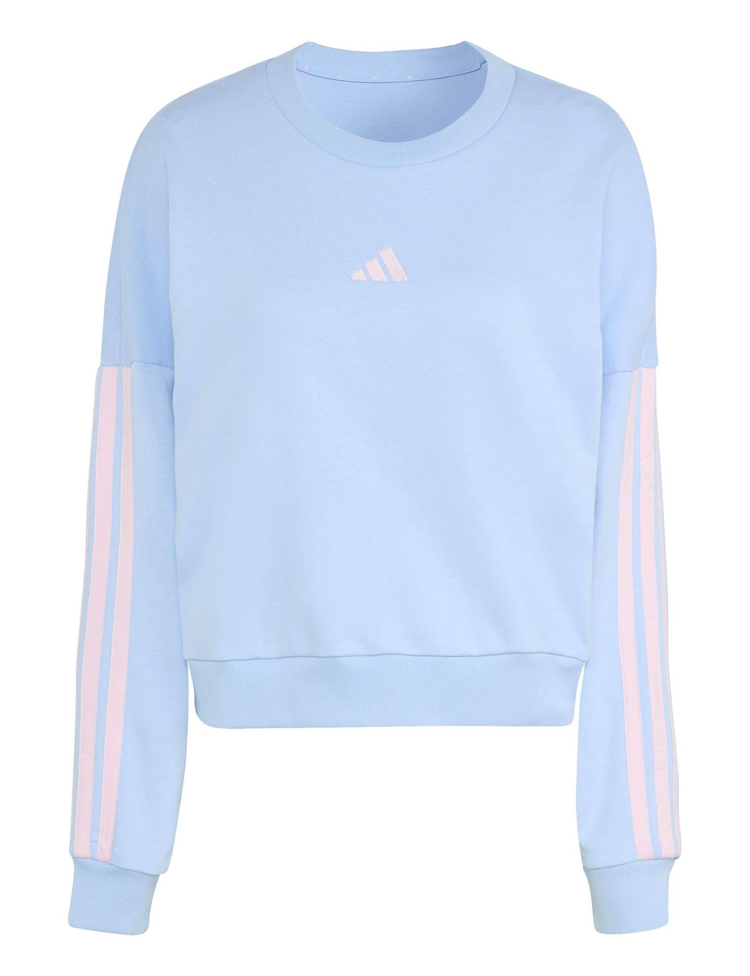 3 Stripes Cotton Rich Relaxed Sweatshirt 2 of 6