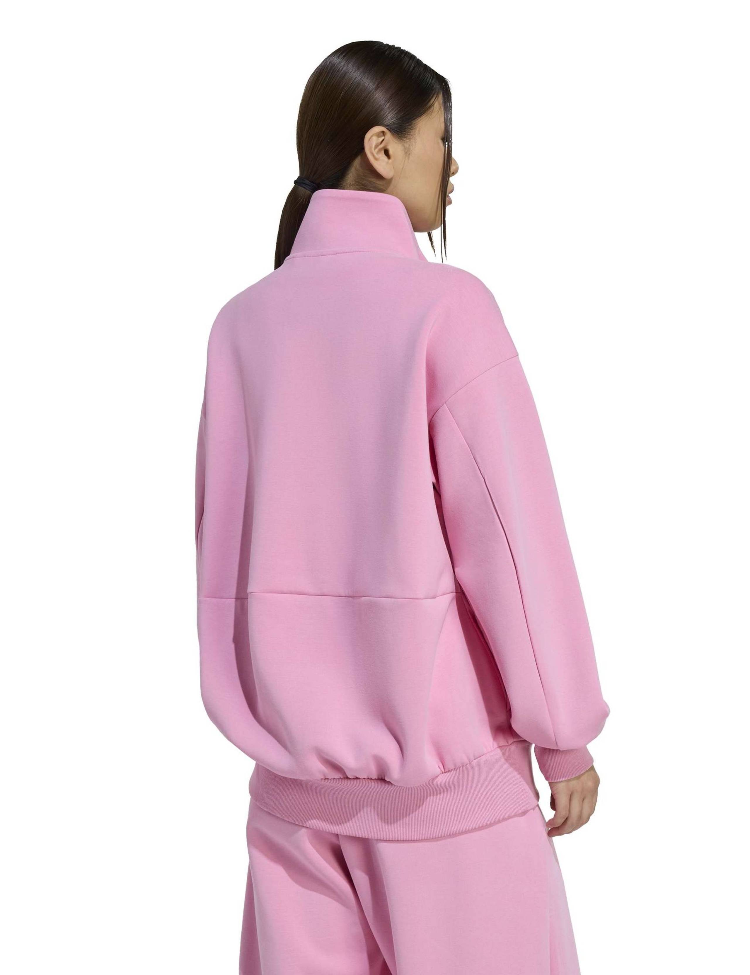 Soft Lux Zip Up Sweatshirt with Modal 4 of 6