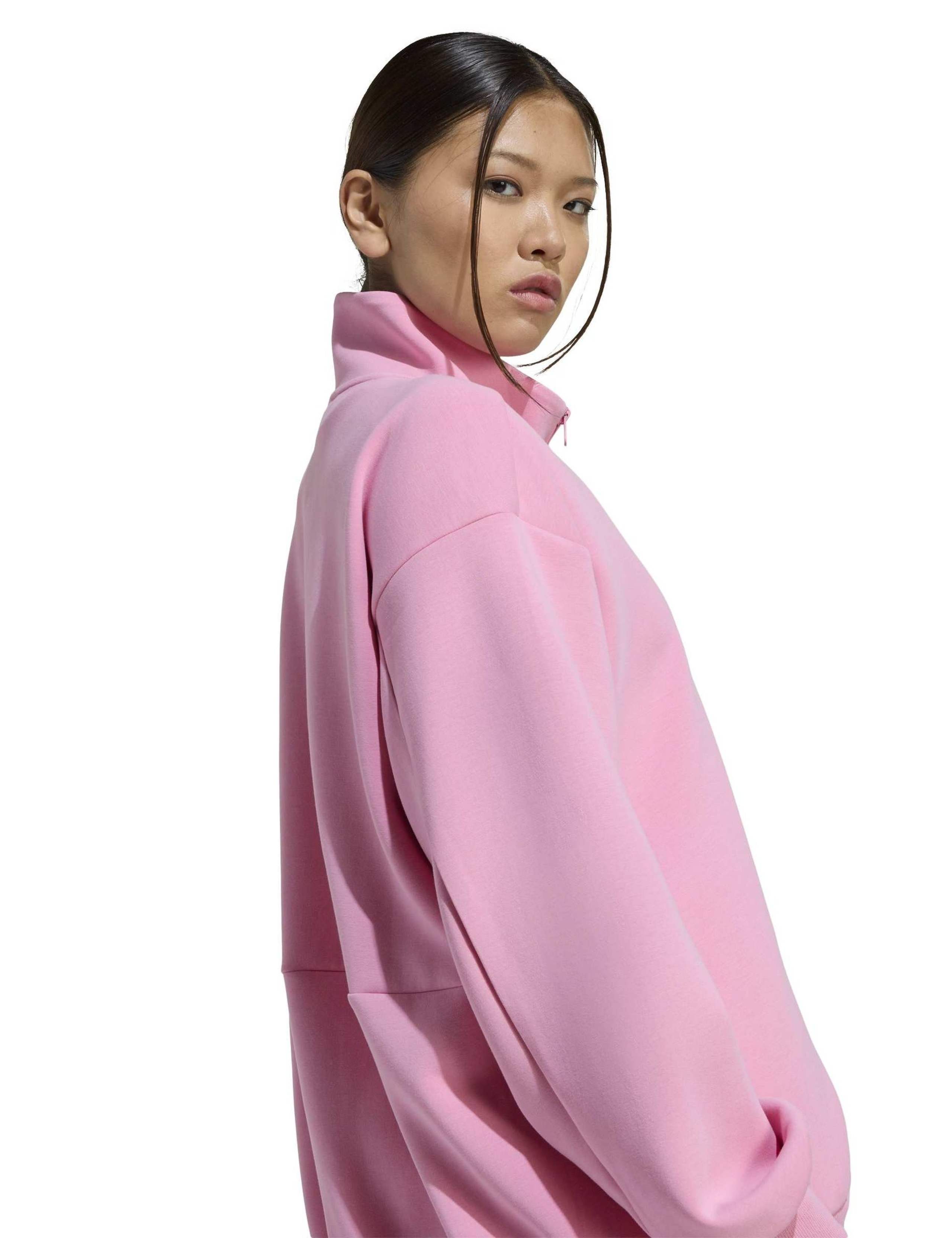 Soft Lux Zip Up Sweatshirt with Modal 6 of 6