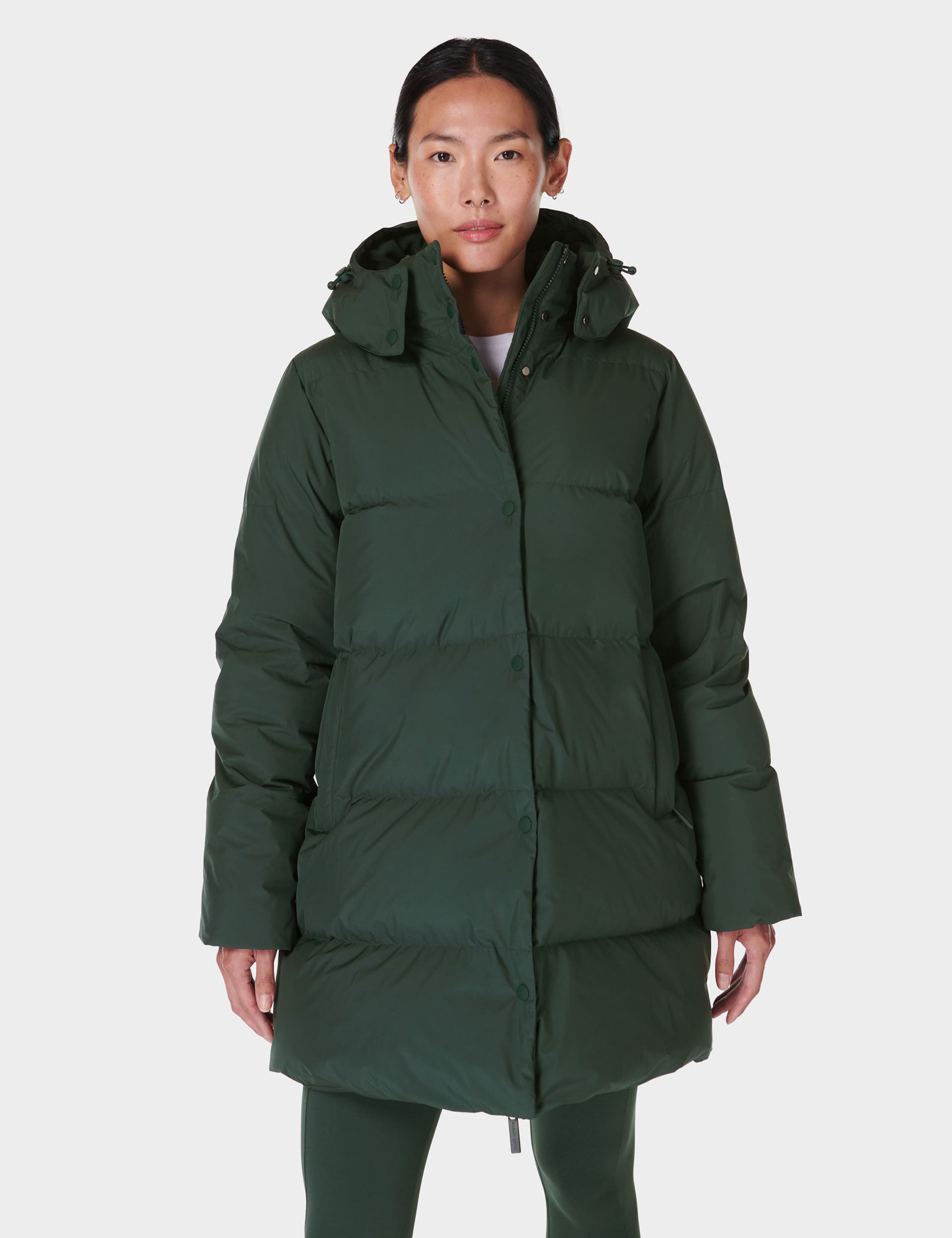 Padded Hooded Puffer Jacket 1 of 6