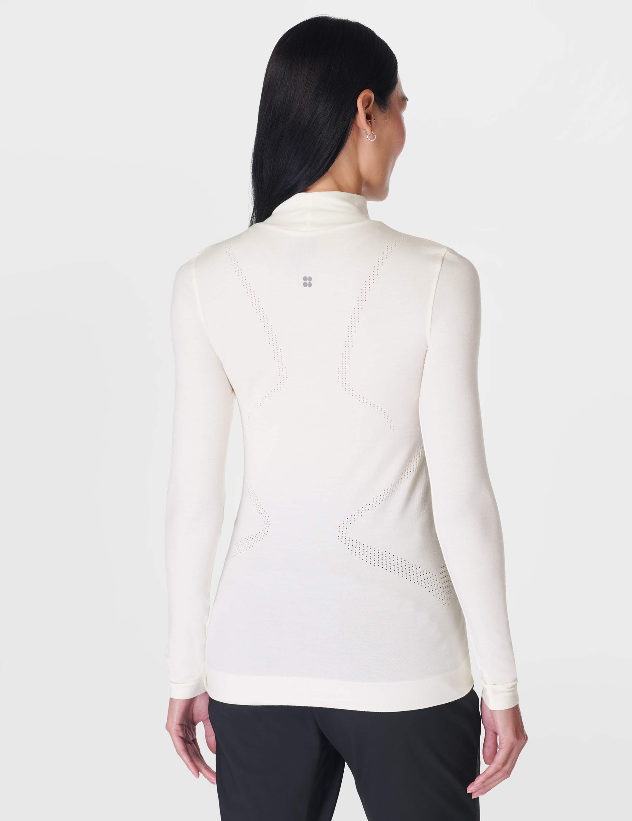 Wool Blend High Neck Base Layer Top 5 of 6