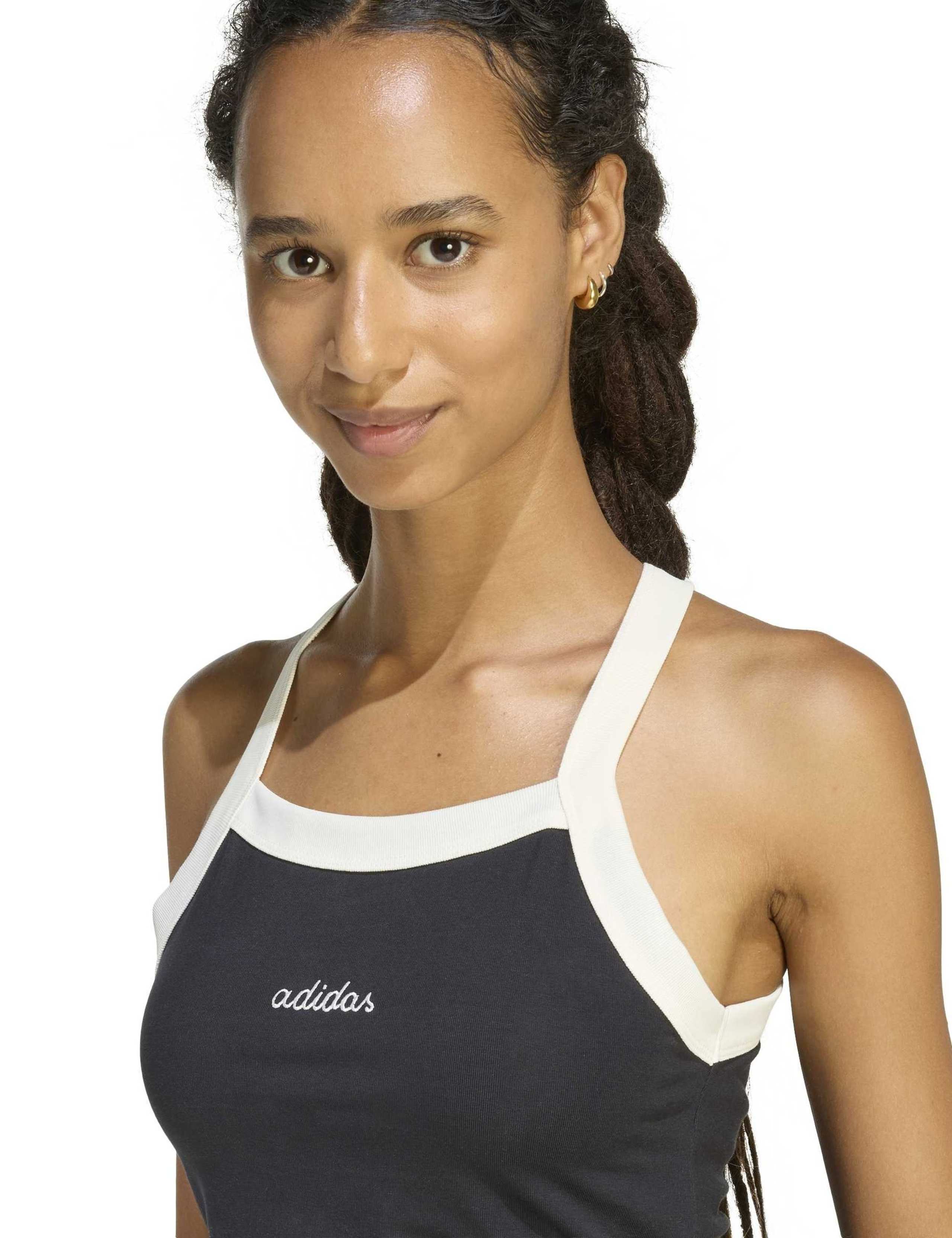 Cotton Rich Embroidered Graphic Tank Top 3 of 7