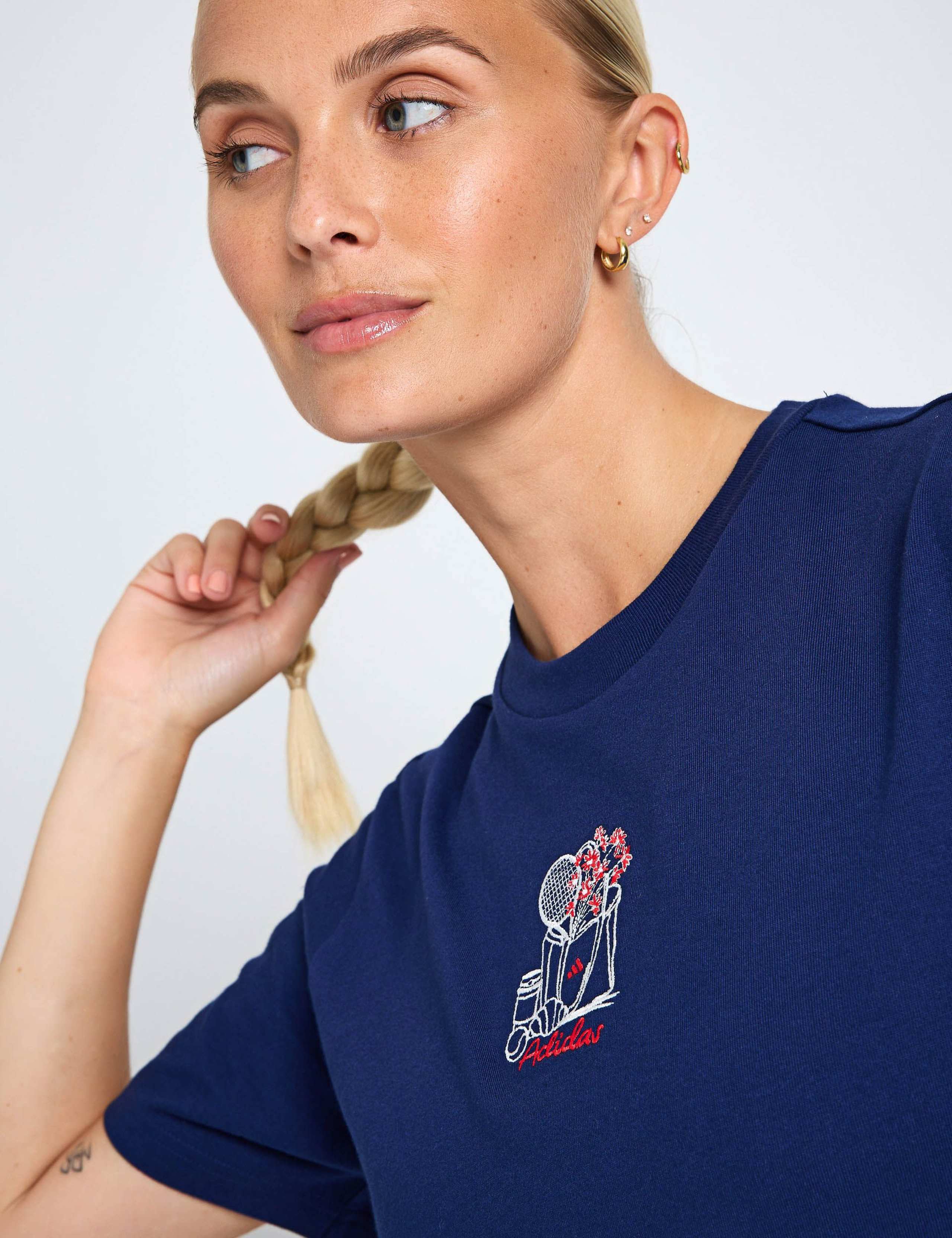 Pure Cotton Mini Embroidered Graphic T-Shirt 4 of 5