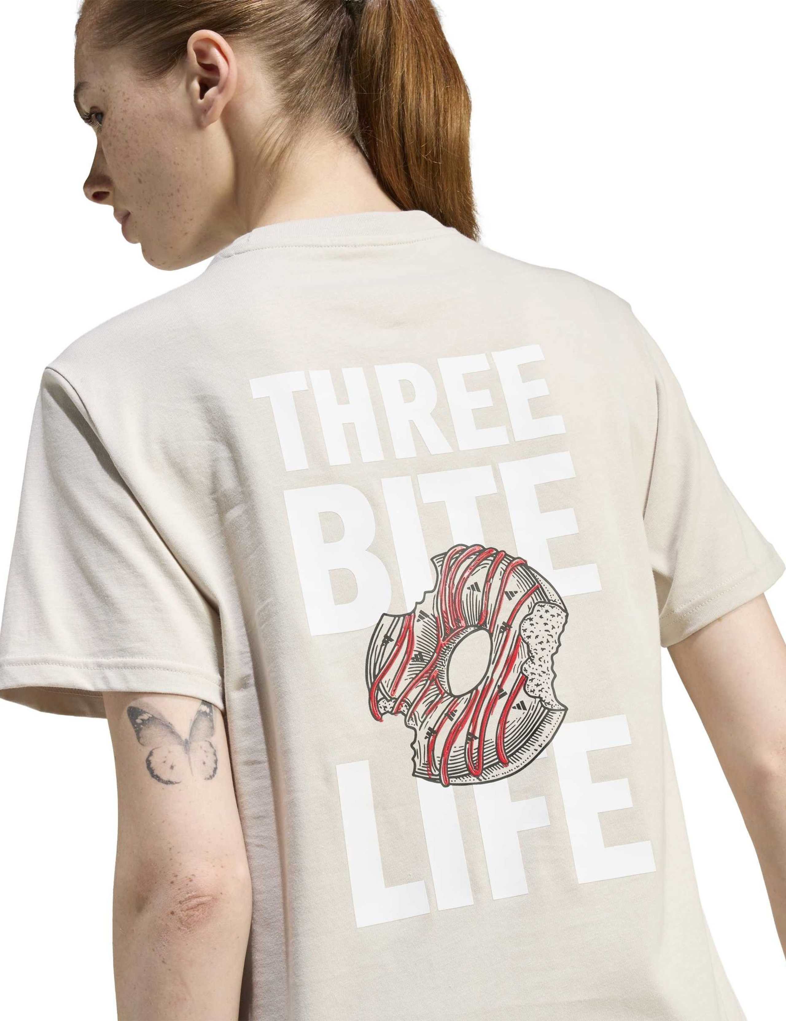 Pure Cotton Graphic Crew Neck T-Shirt 5 of 5