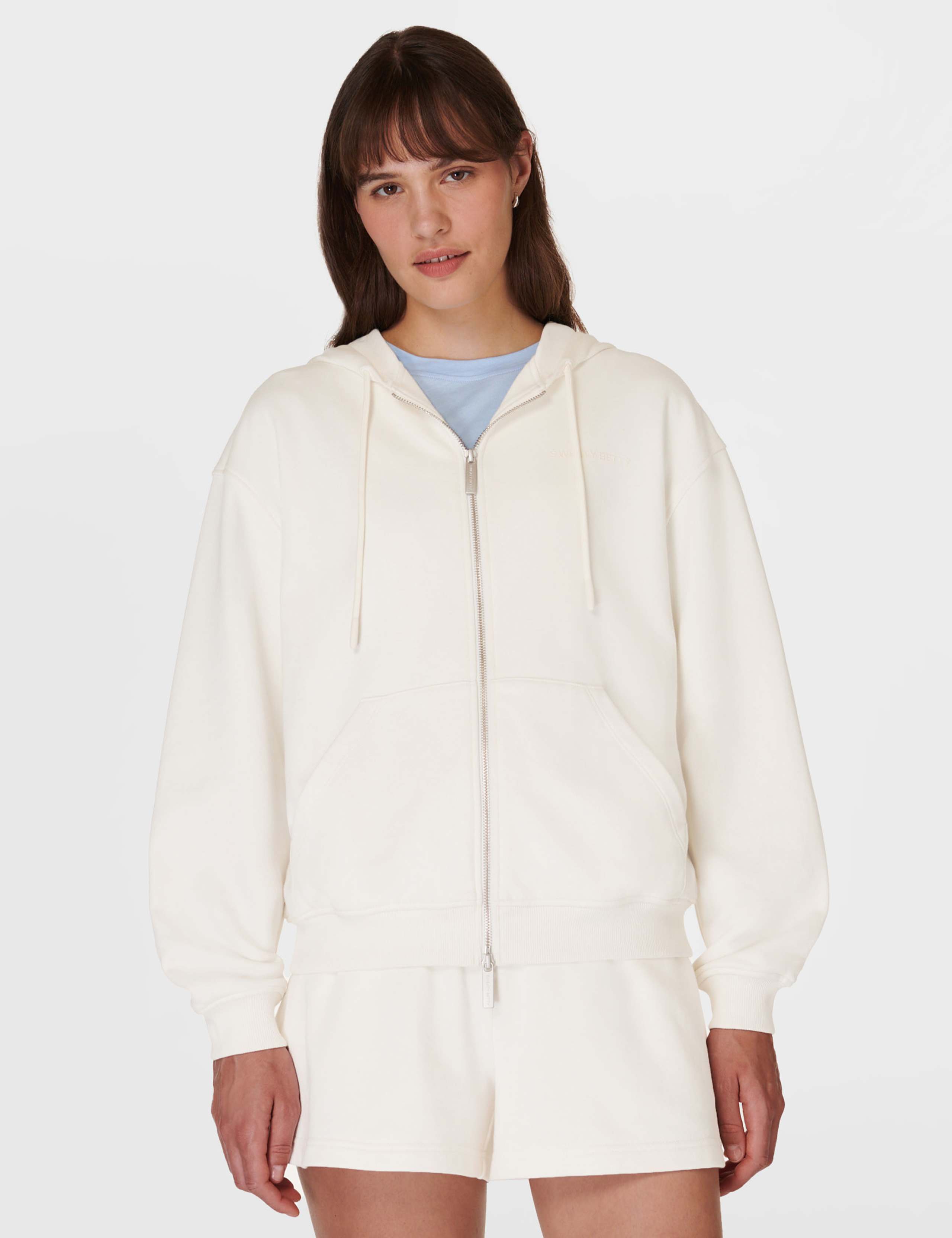 トップス yo BIOTO cotton zip hoodie ic_fluent_arrow_enter_24_filled