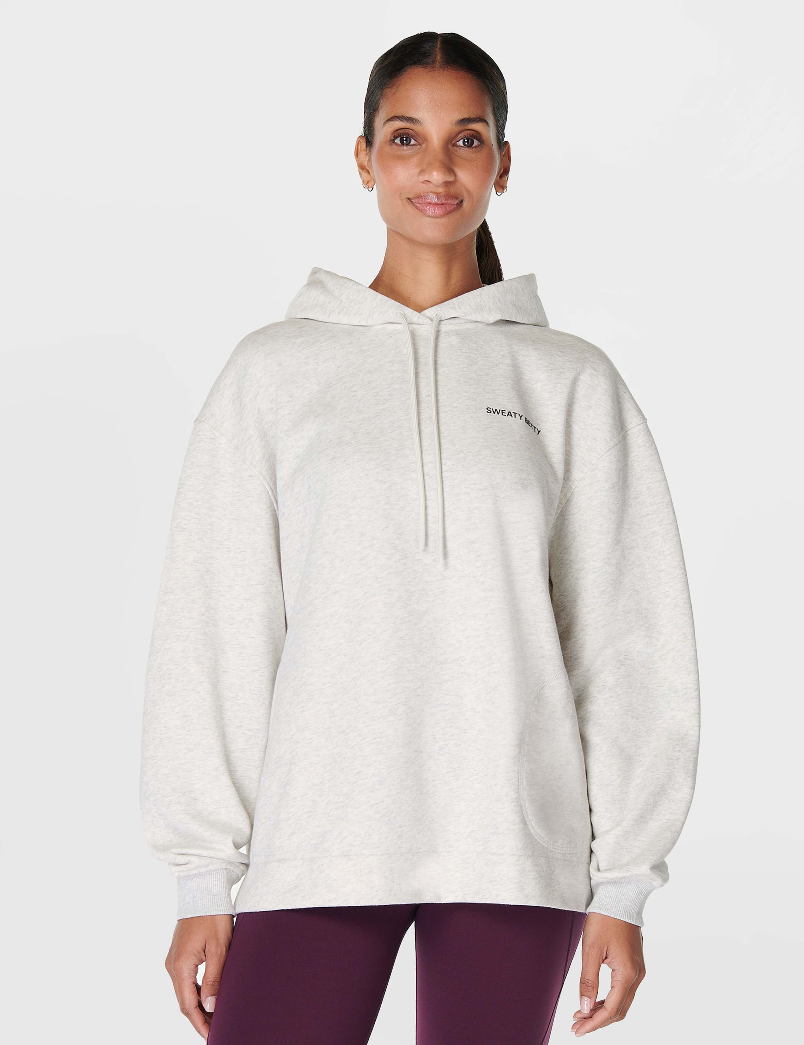 Revive Cotton Rich Longline Hoodie 1 of 6