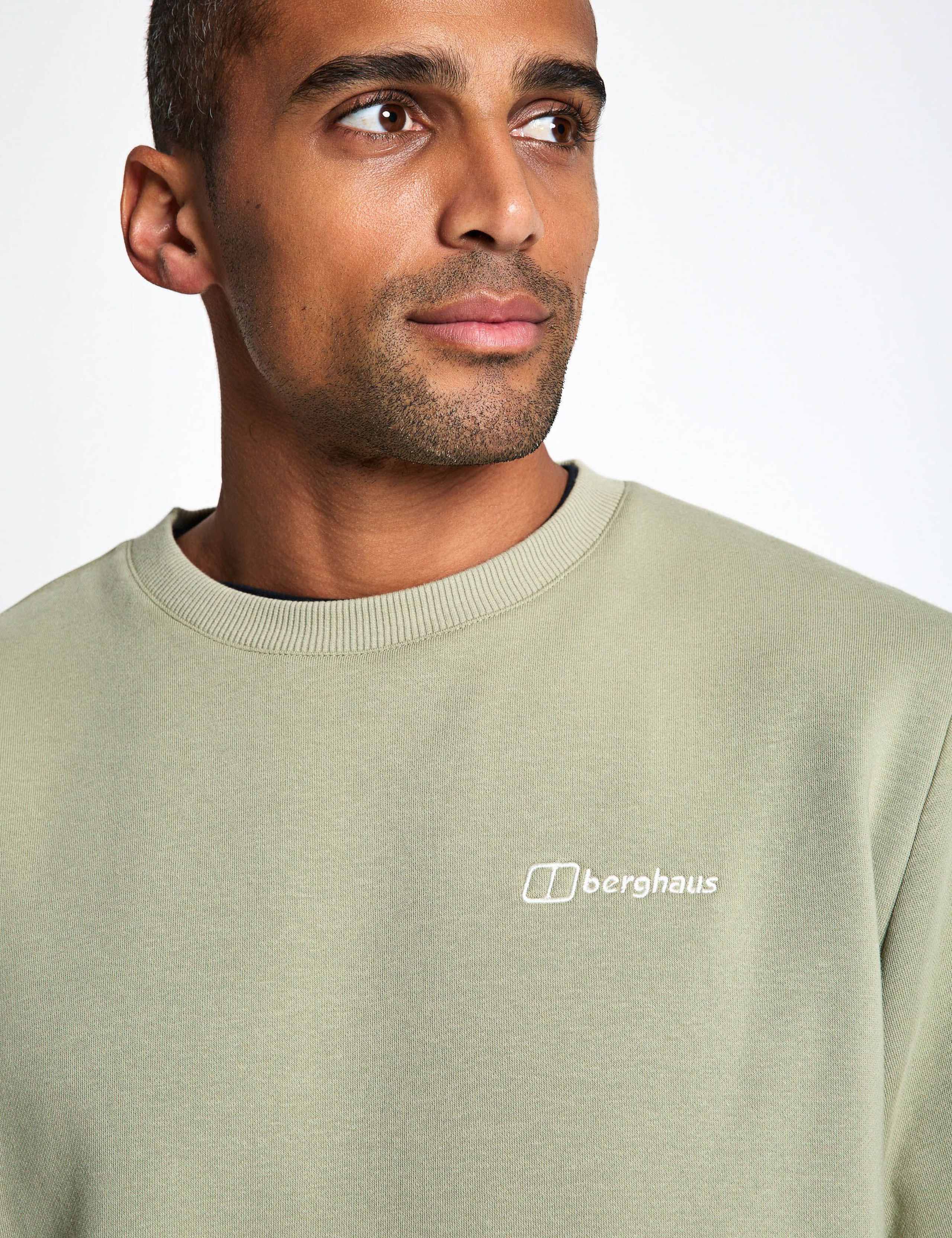 Logo Cotton Rich Crew Neck Sweatshirt 3 of 4