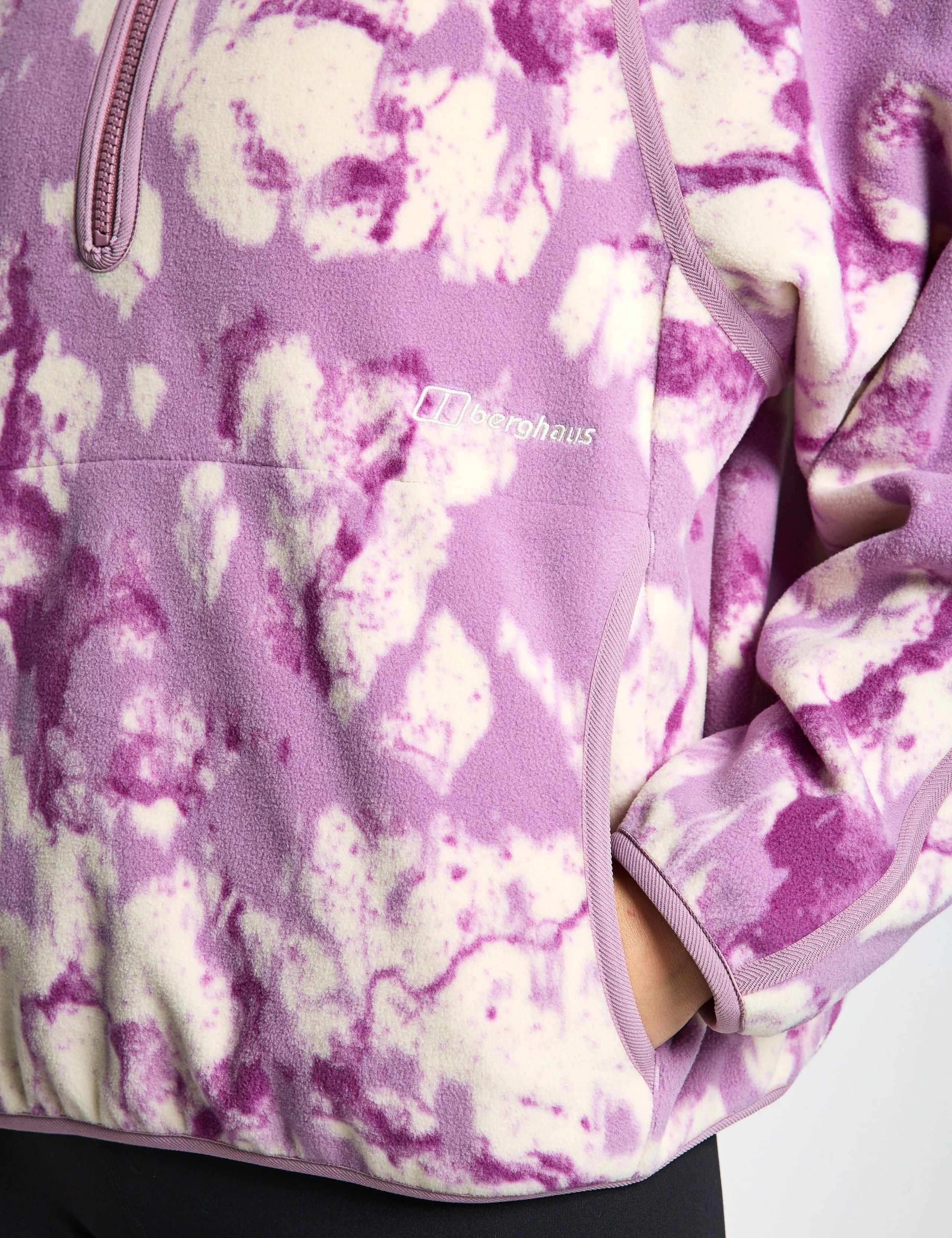 Bamburgh Printed Half Zip Funnel Neck Fleece 5 of 6