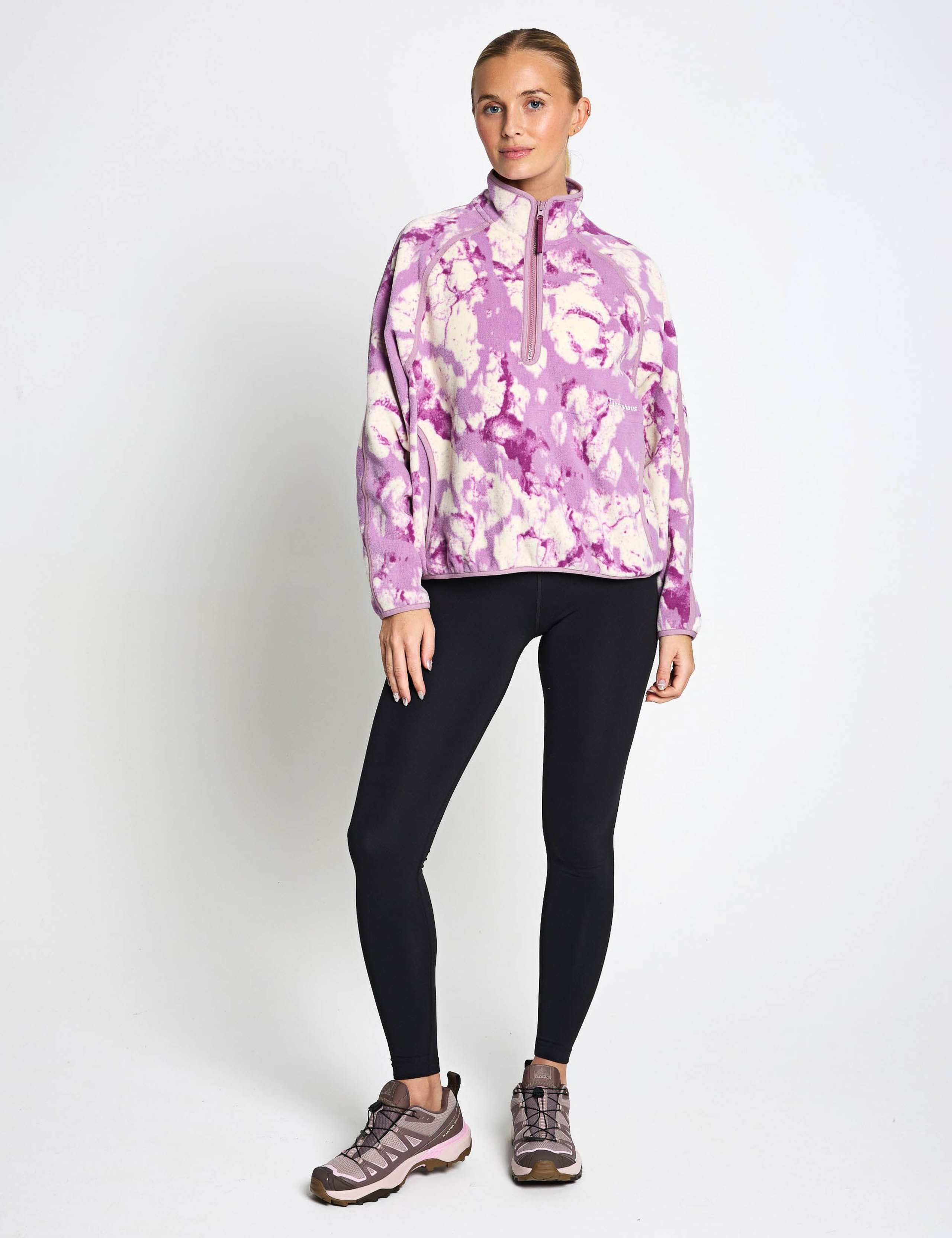 Bamburgh Printed Half Zip Funnel Neck Fleece 6 of 6